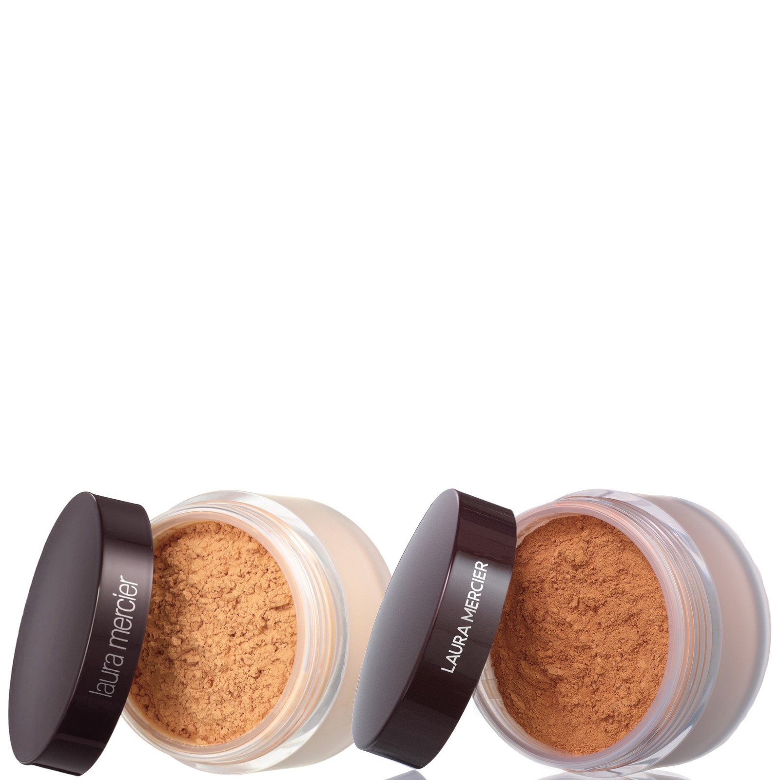

Laura Mercier Secret Brightening Powder for Under Eyes and Translucent Loose Setting Powder Medium Deep Bundle