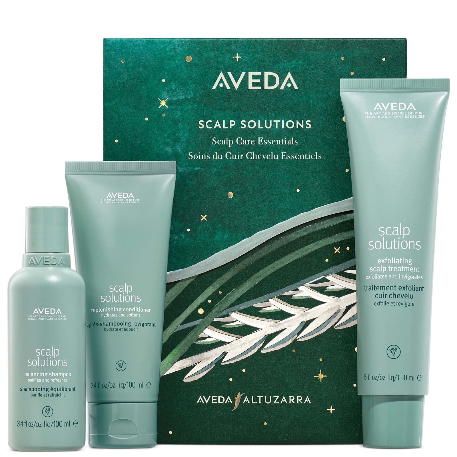 

Aveda Scalp Solutions Exfoliating and Balancing Essentials