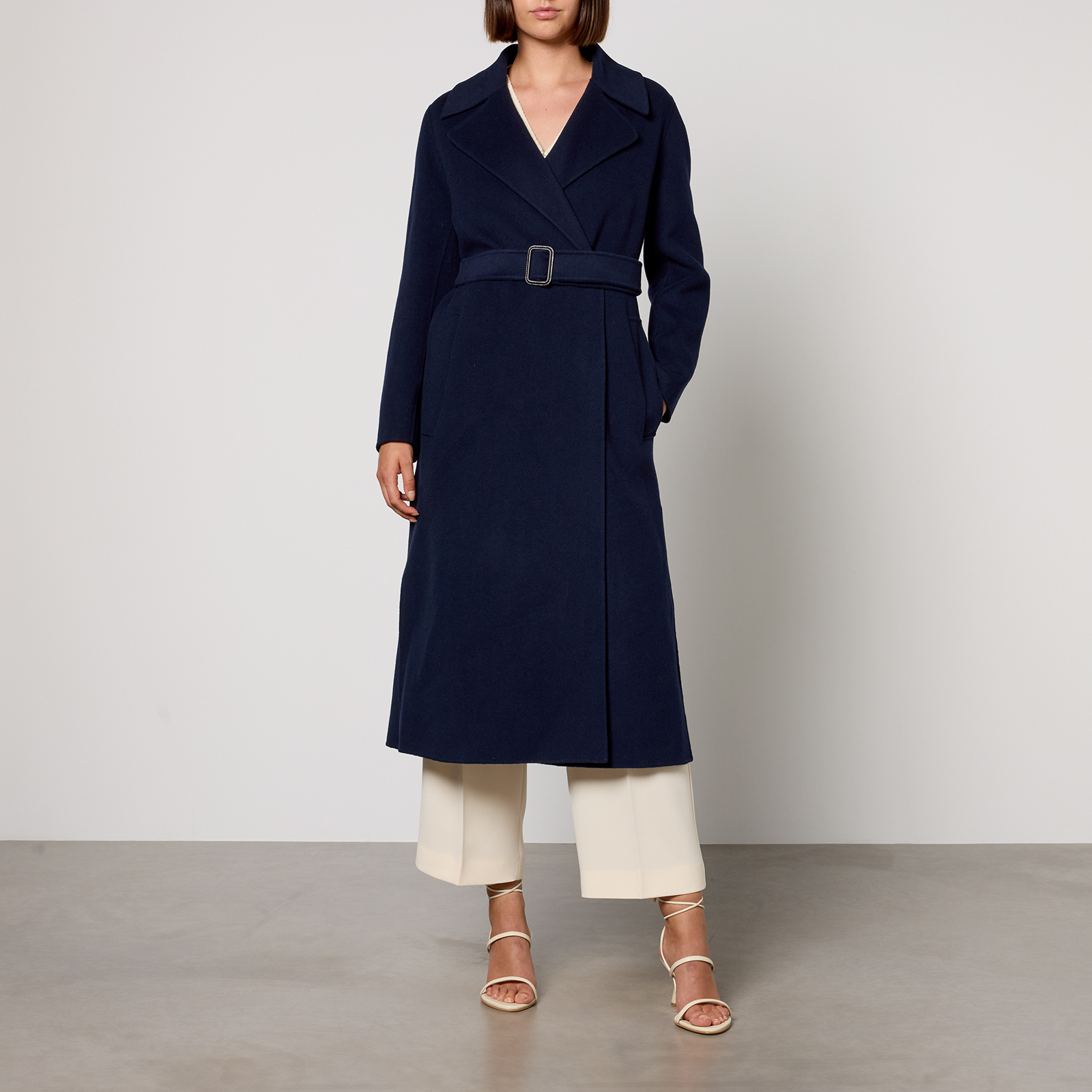Weekend Max Mara Manu Double-Faced Wool Coat - UK 8