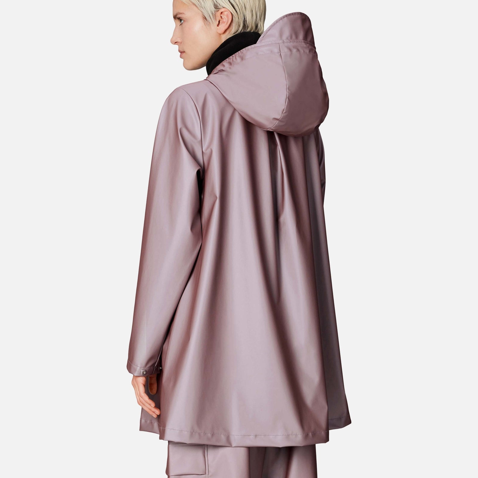 Rains Women's A-Line W Coated Shell Jacket W3 - S
