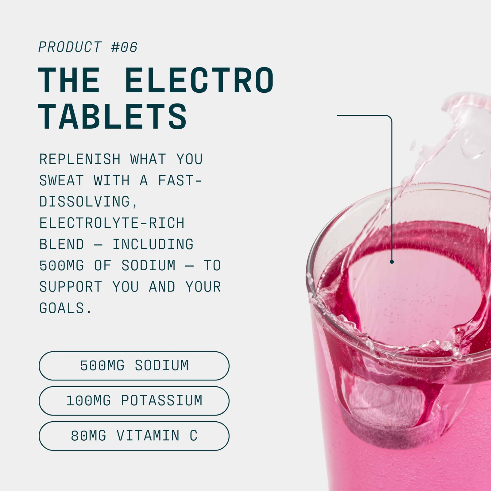 THE Electro Brausetabletten - 12Tabletten - Beere