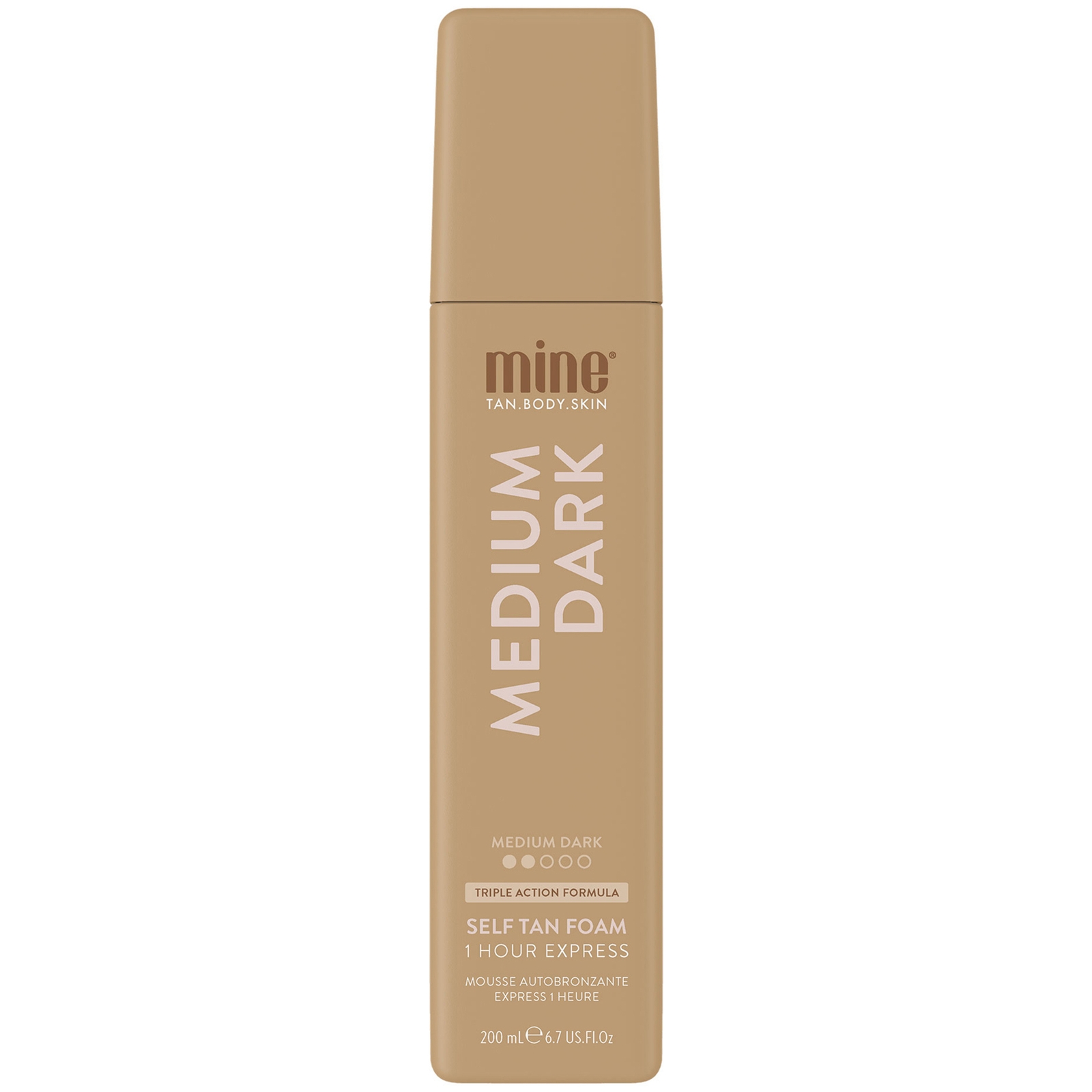 

MineTan Medium Dark Self Tan Mousse 200ml