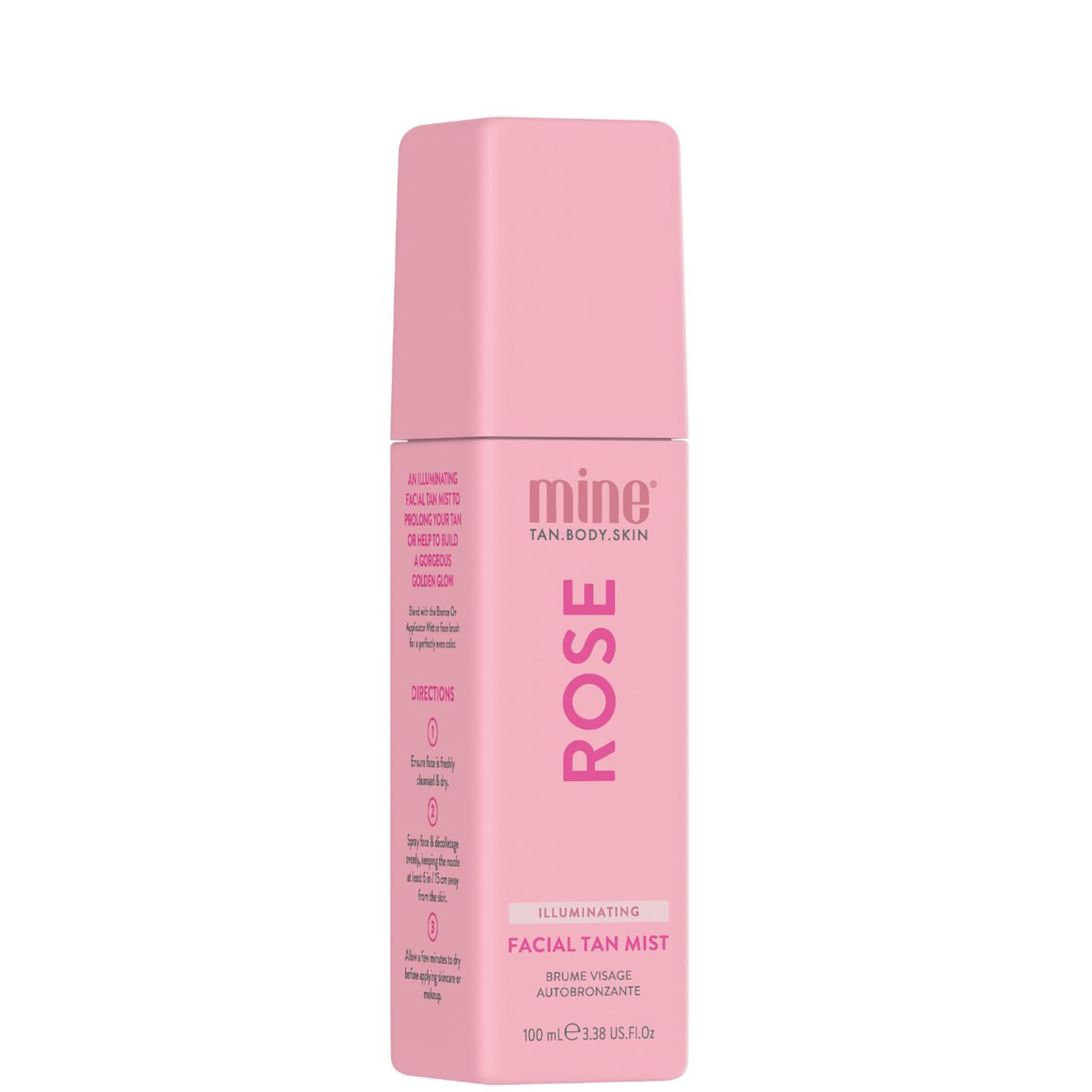 MineTan Illuminating Rose Water Tan Mist 100ml