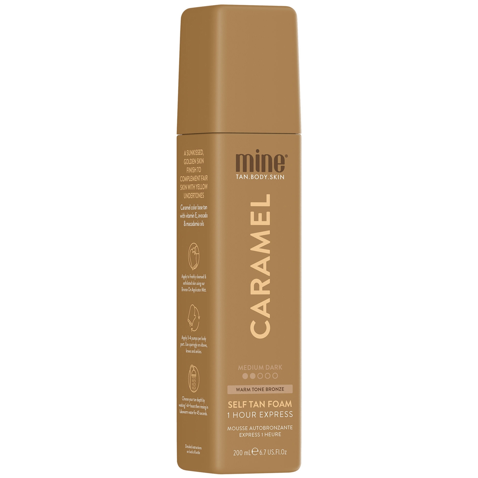 

MineTan Colour Base Classic Caramel Foam 200ml