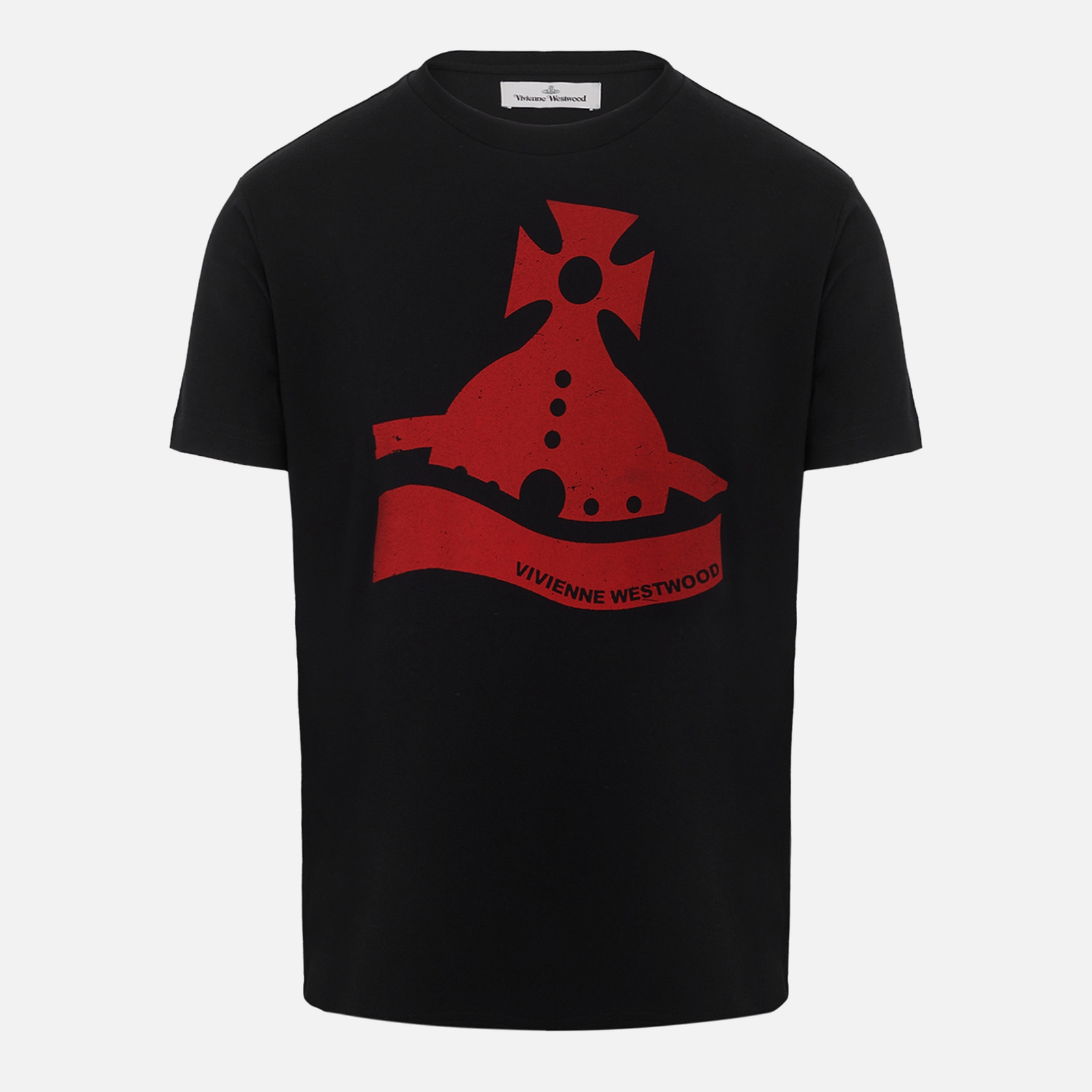 Vivienne Westwood Sunken Orb Classic Cotton-Jersey T-Shirt - S