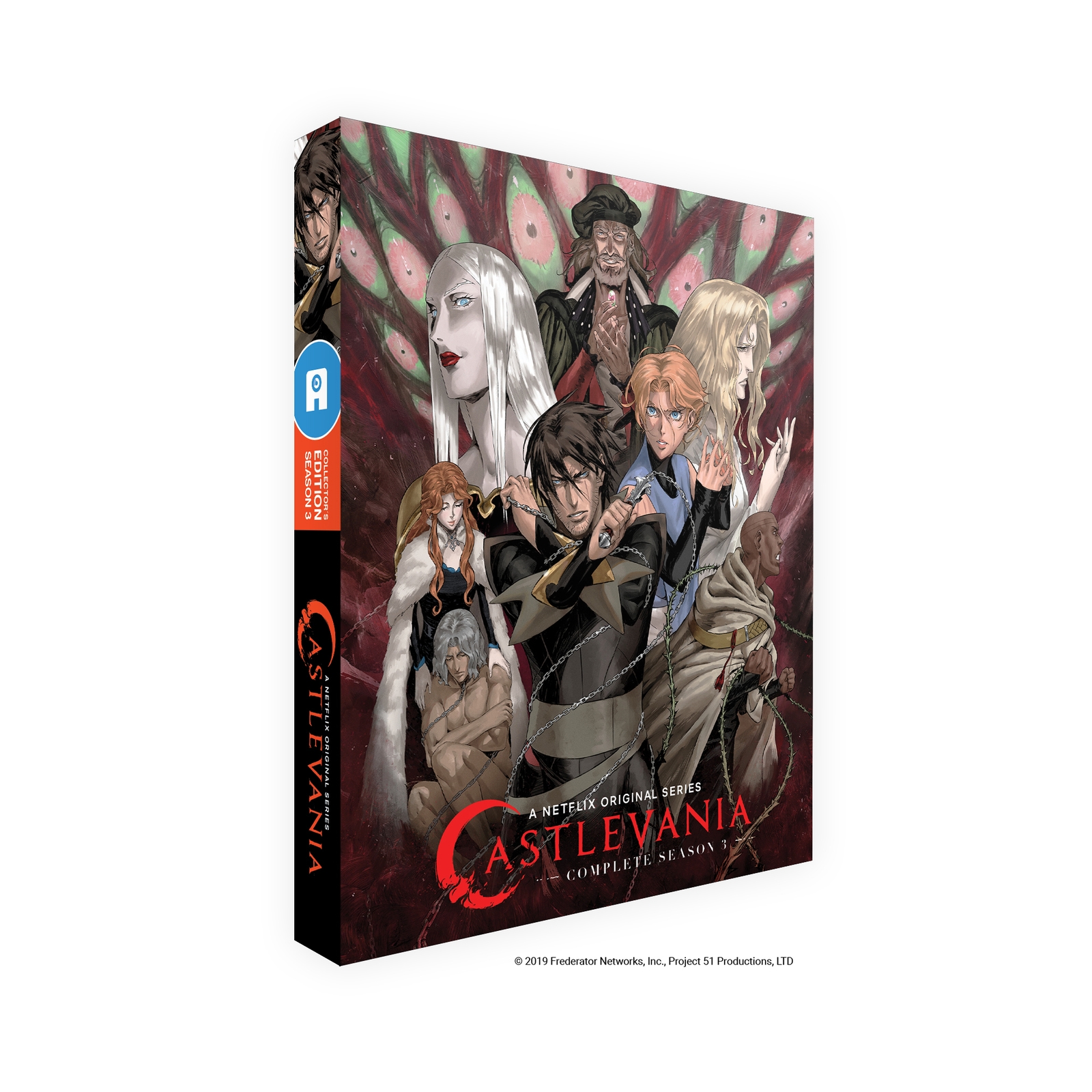 Click to view product details and reviews for Castlevania Season 3 Limited Collectors Edition Blu Ray.