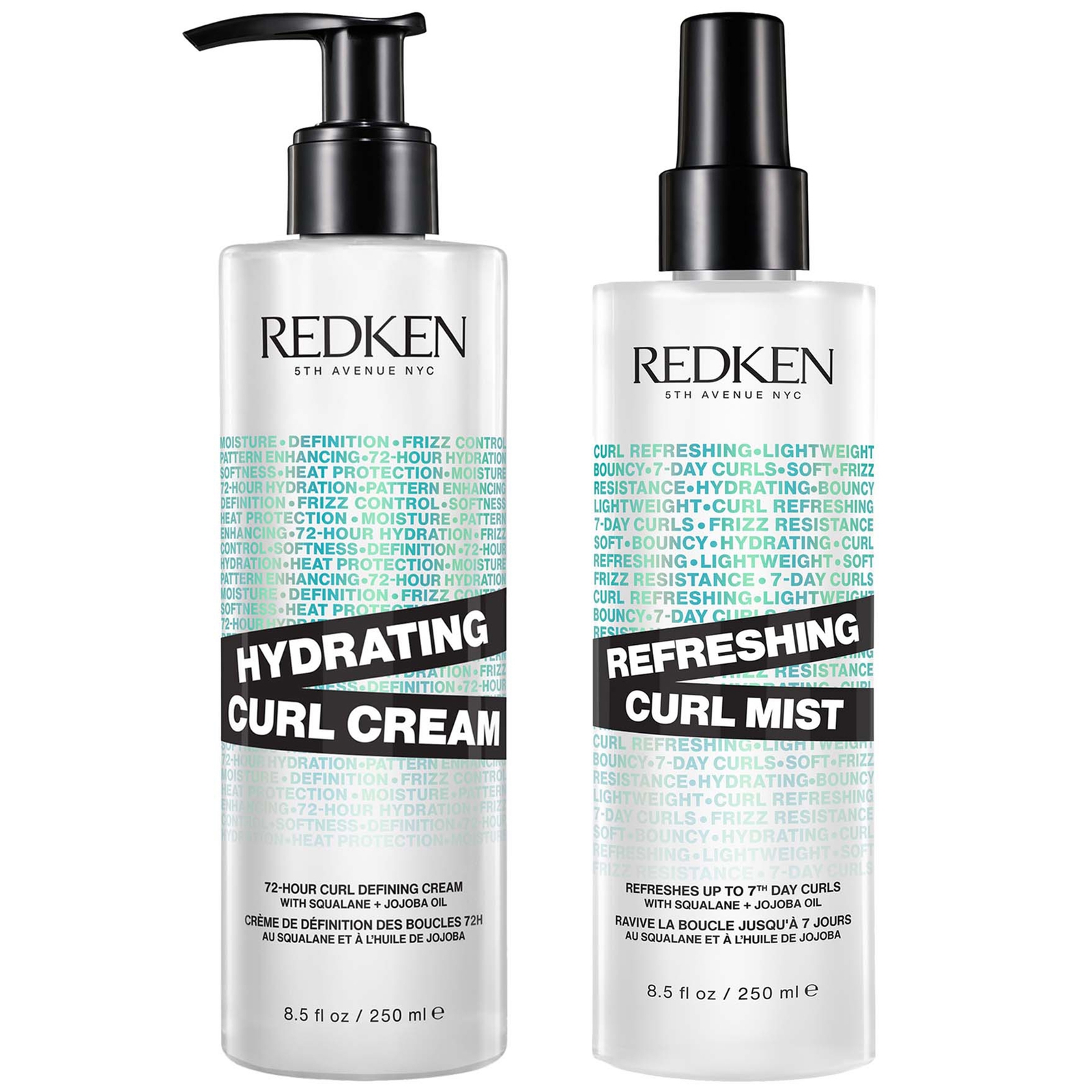 Image of rossoken Hydrating Curl Defining Cream and Refreshing Curl Hair Mist Bundle for Curly and Coily Hair051