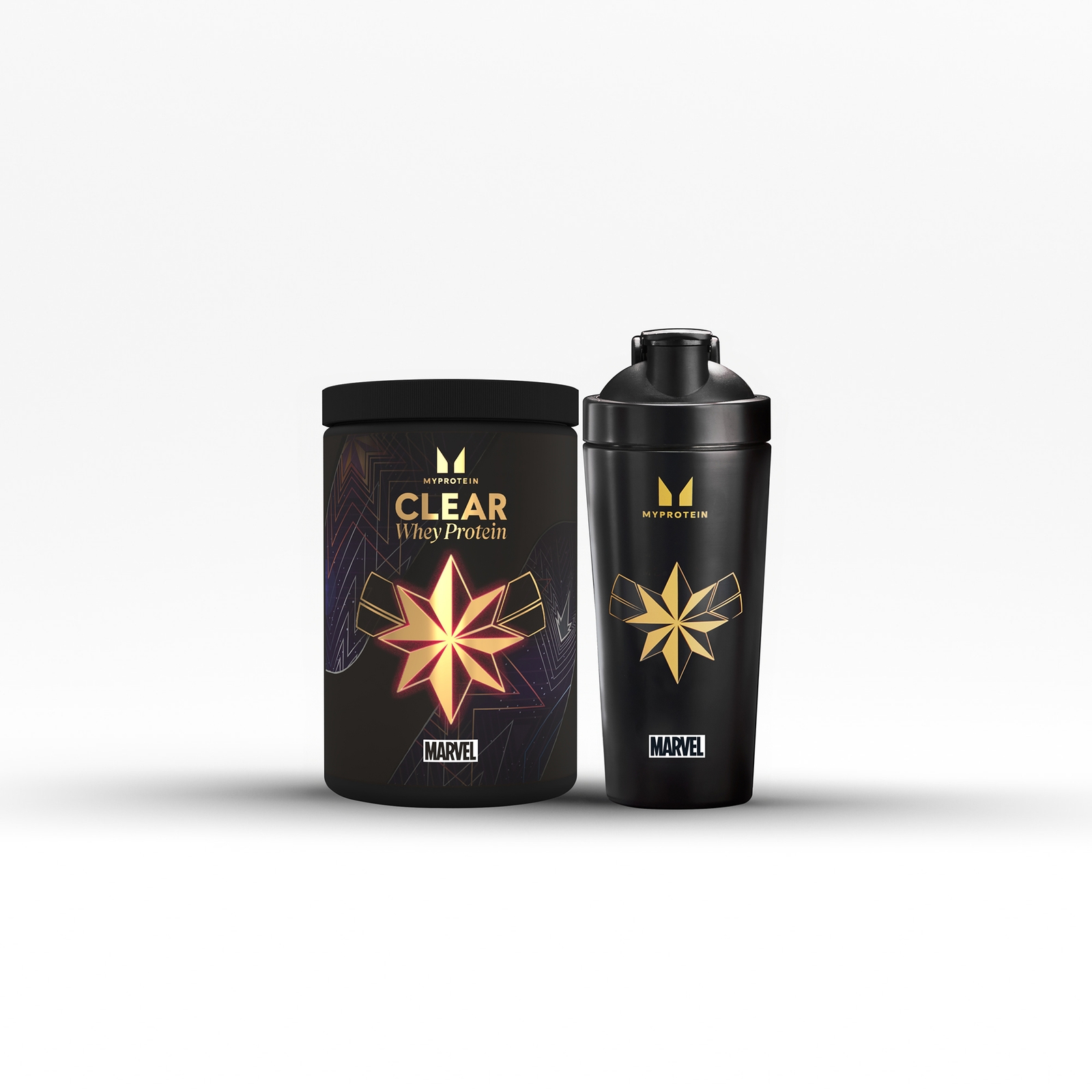 Marvel Bundle - Shaker - Captain Marvel - Captain Marvel - Orange, Mango & Tropical