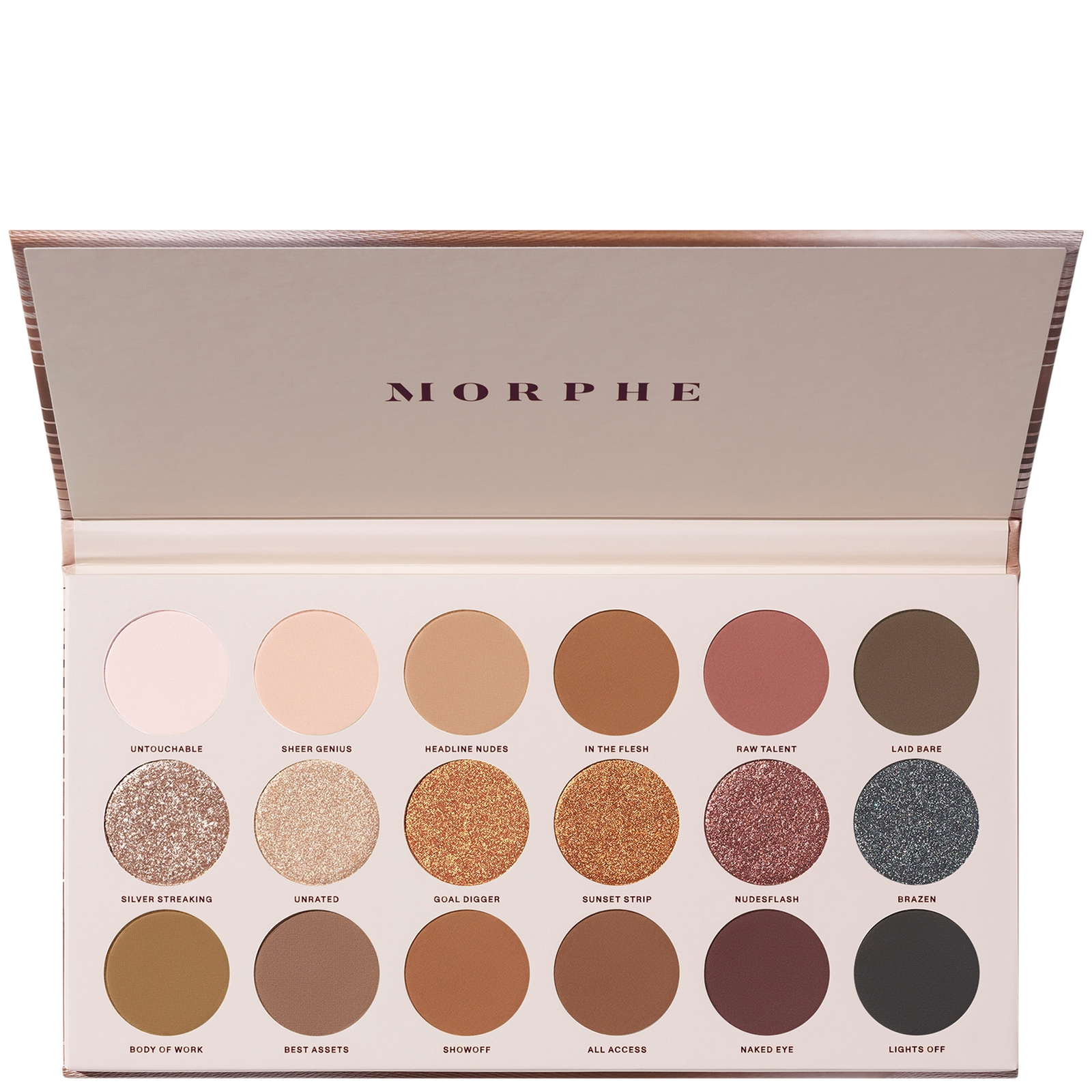 Morphe Nude Ambition Artistry Palette In White
