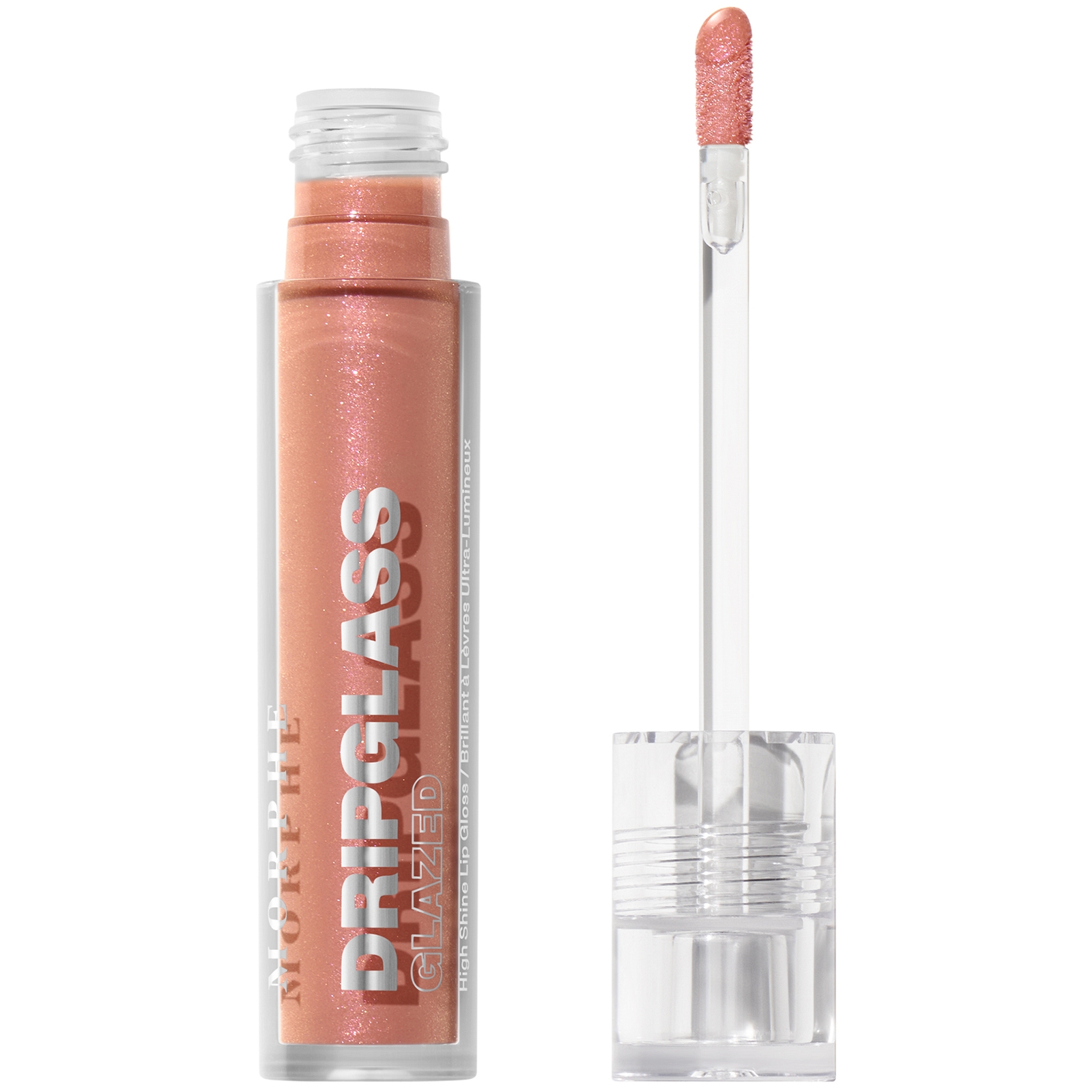 Morphe Dripglass Glazed High Shine Lip Gloss 3.8ml (various Shades) - Beige Beam In White