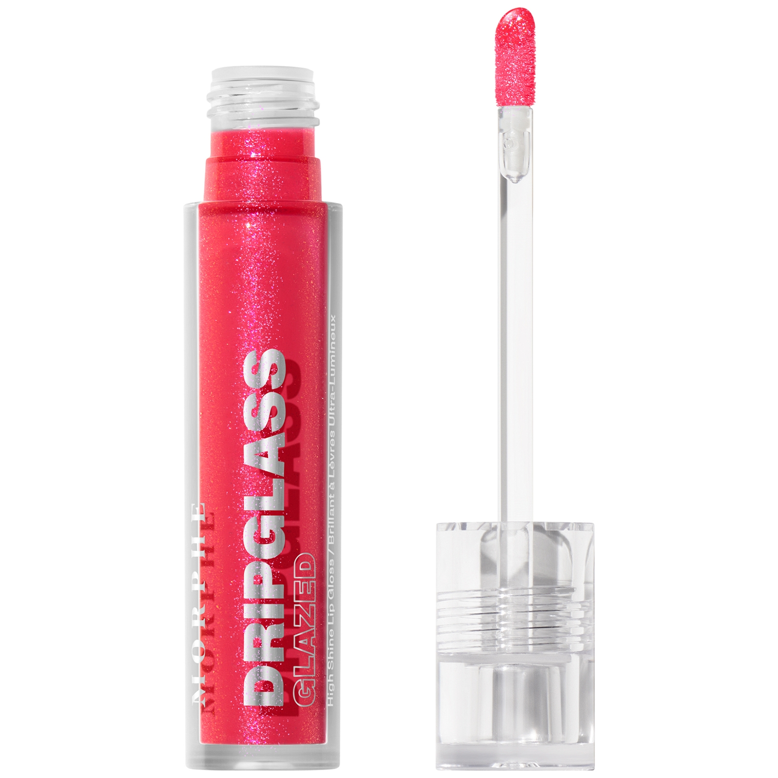 Morphe Dripglass Glazed High Shine Lip Gloss 3.8ml (various Shades) - Raspberry Reflection In Raspberry Reflection