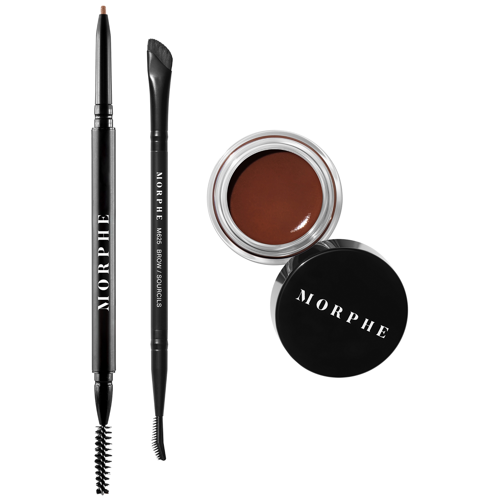 Morphe High Archiever Everyday Essentials Brow Kit (various Shades) - Almond In Almond
