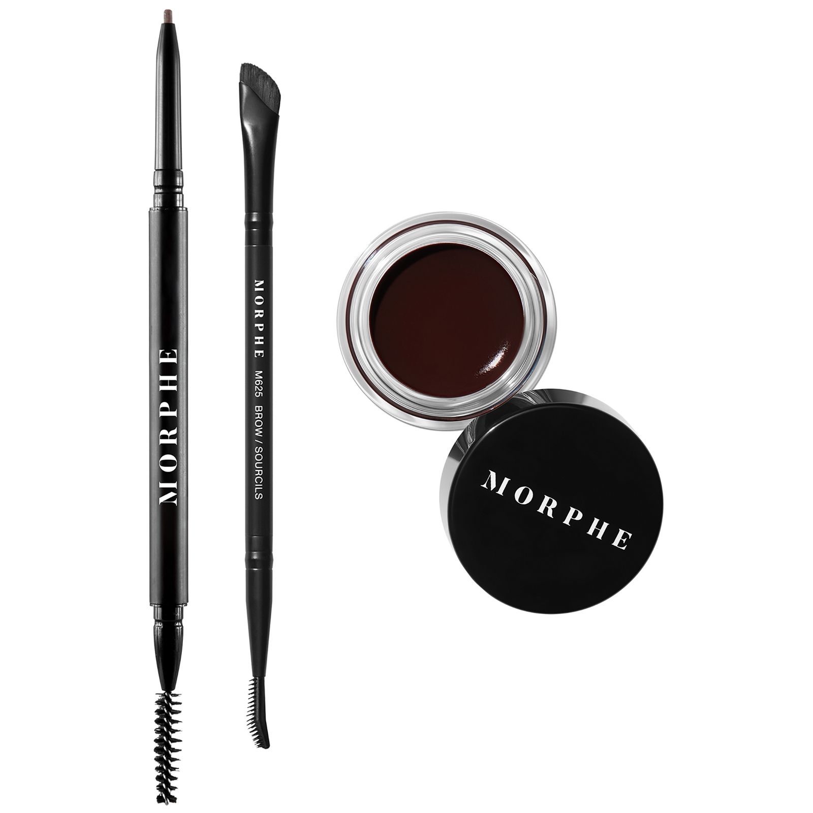 Morphe High Archiever Everyday Essentials Brow Kit (various Shades) - Chocolate Mousse In Chocolate Mousse