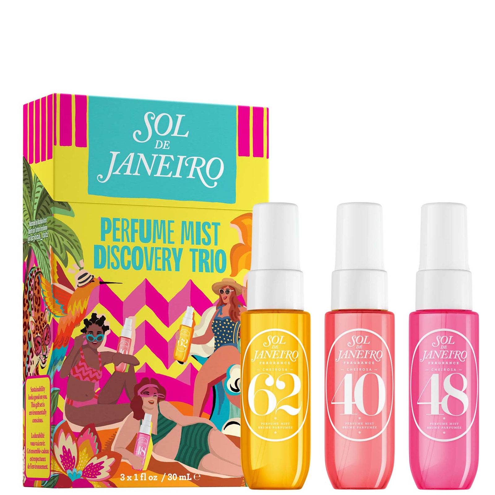 

Sol de Janeiro Perfume Mist Discovery Trio