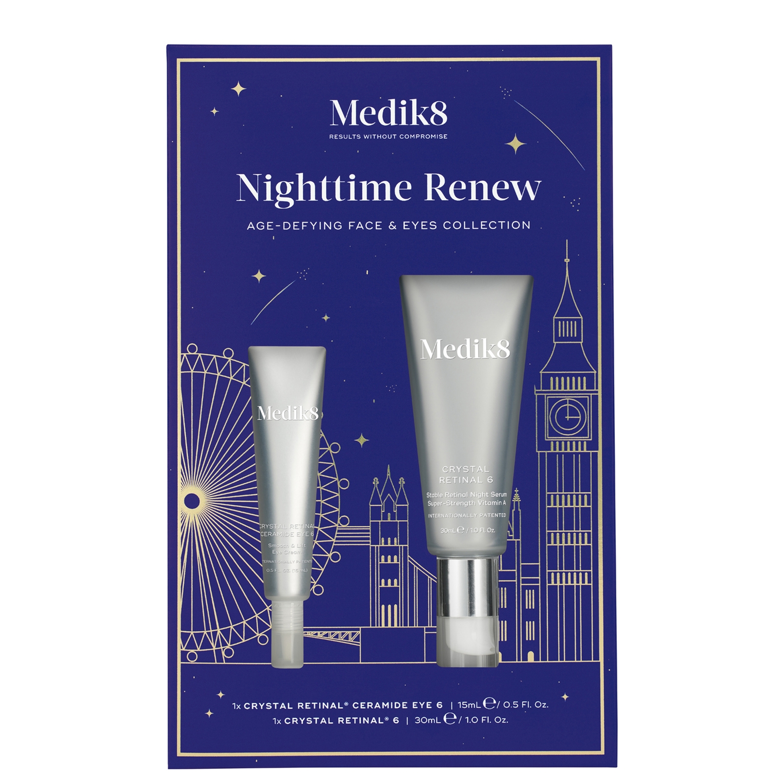 

Medik8 Nighttime Renew Age-Defying Face and Eyes Collection