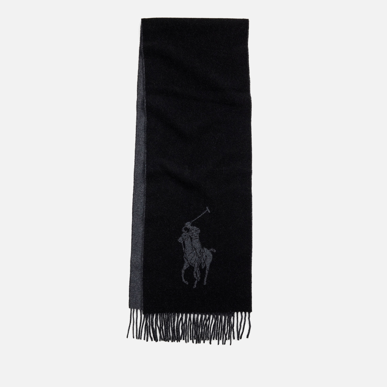 Polo Ralph Lauren Women's Pony Player Scarf - Black/Charcoal