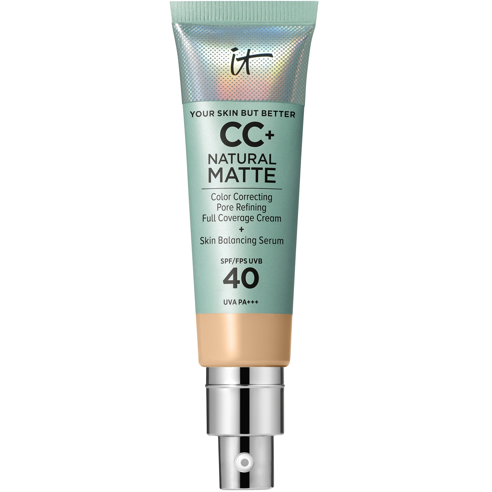 It Cosmetics Your Skin But Better Cc+ Natural Matte 32 ml (various Shades) - Light Medium Warm In Light Medium Warm