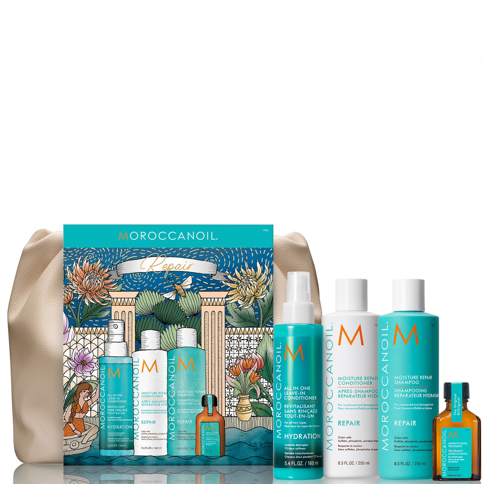 

Moroccanoil Moisture Repair Gift Set with All-in-One Leave-in Conditioner