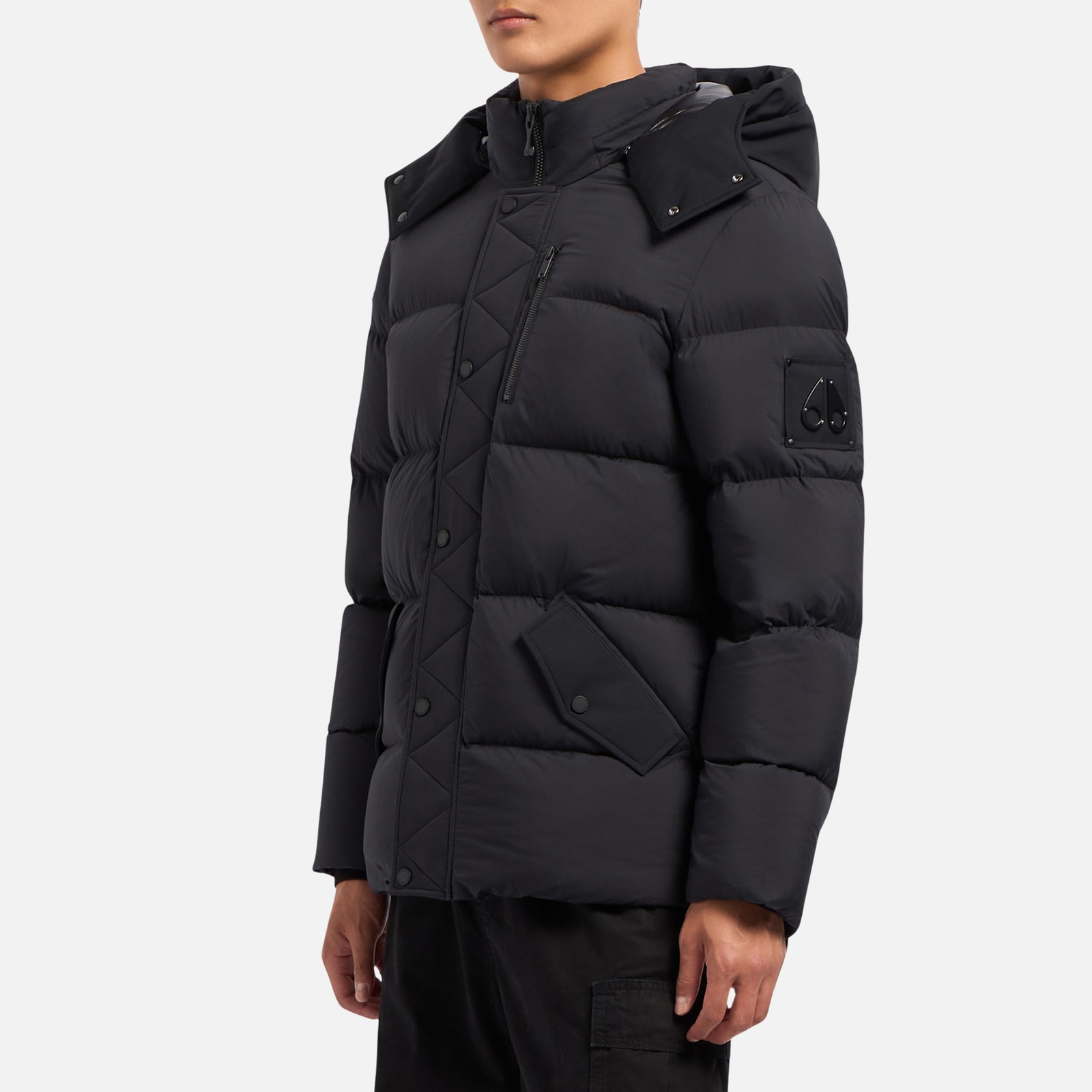 Moose Knuckles Everest Quilted Nylon 3Q Jacket - XXL