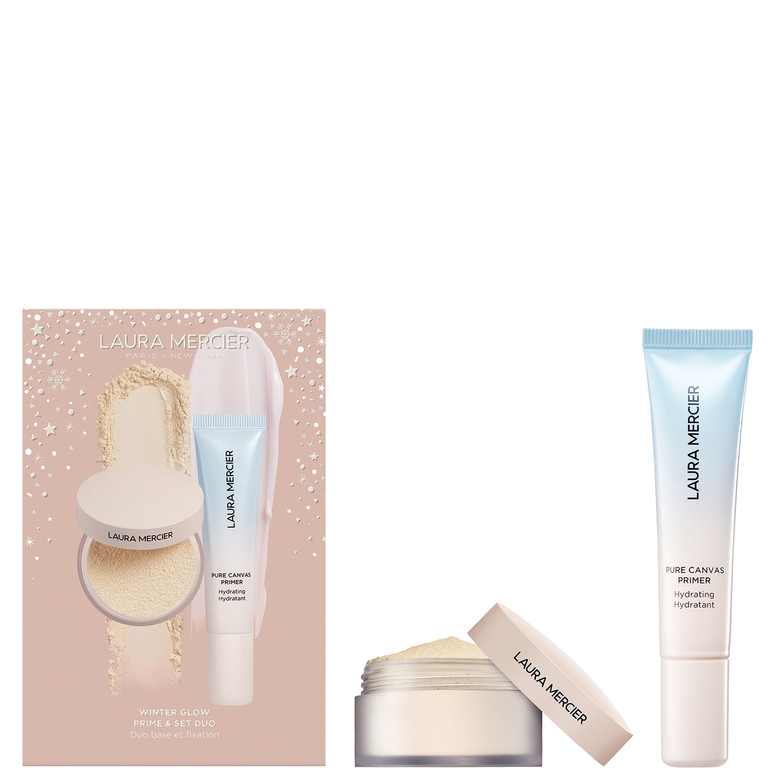 

Laura Mercier Winter Glow Prime and Set Duo