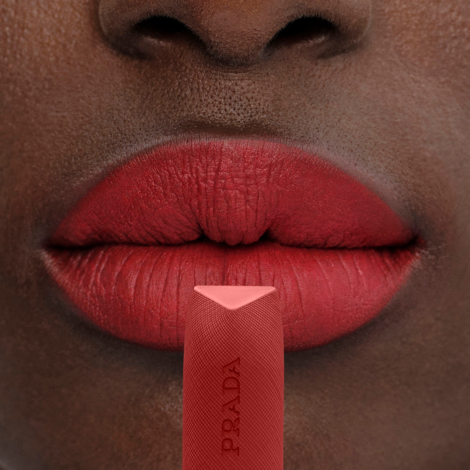 Thumbnail - Prada Hyper Matte Rouge Refillable Lipstick 3.8g (Various Shades) - R26 - Lava