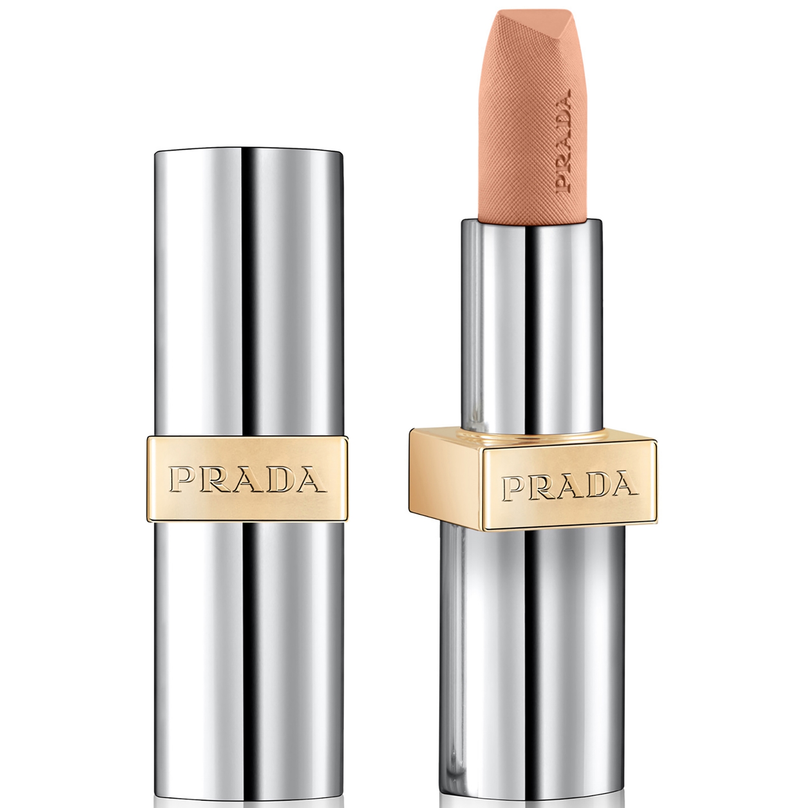 Photos - Lipstick & Lip Gloss Prada Hyper Matte Nude Refillable Lipstick 3.8g  - B11 - Alabaster LE667100 (Various Shades)