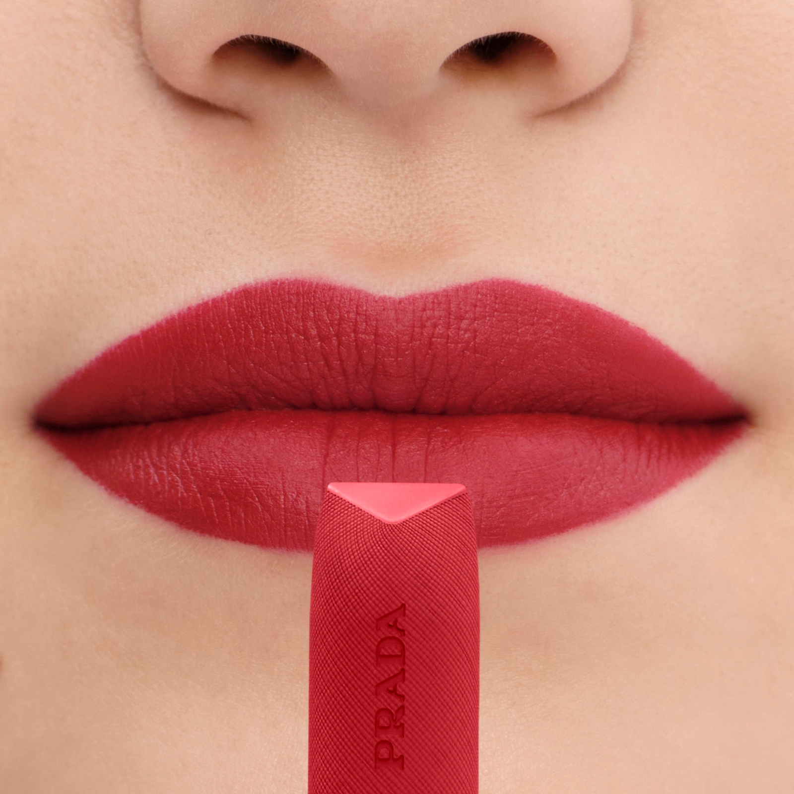 Thumbnail - Prada Hyper Matte Rouge Refillable Lipstick 3.8g (Various Shades) - R28 - Fuoco
