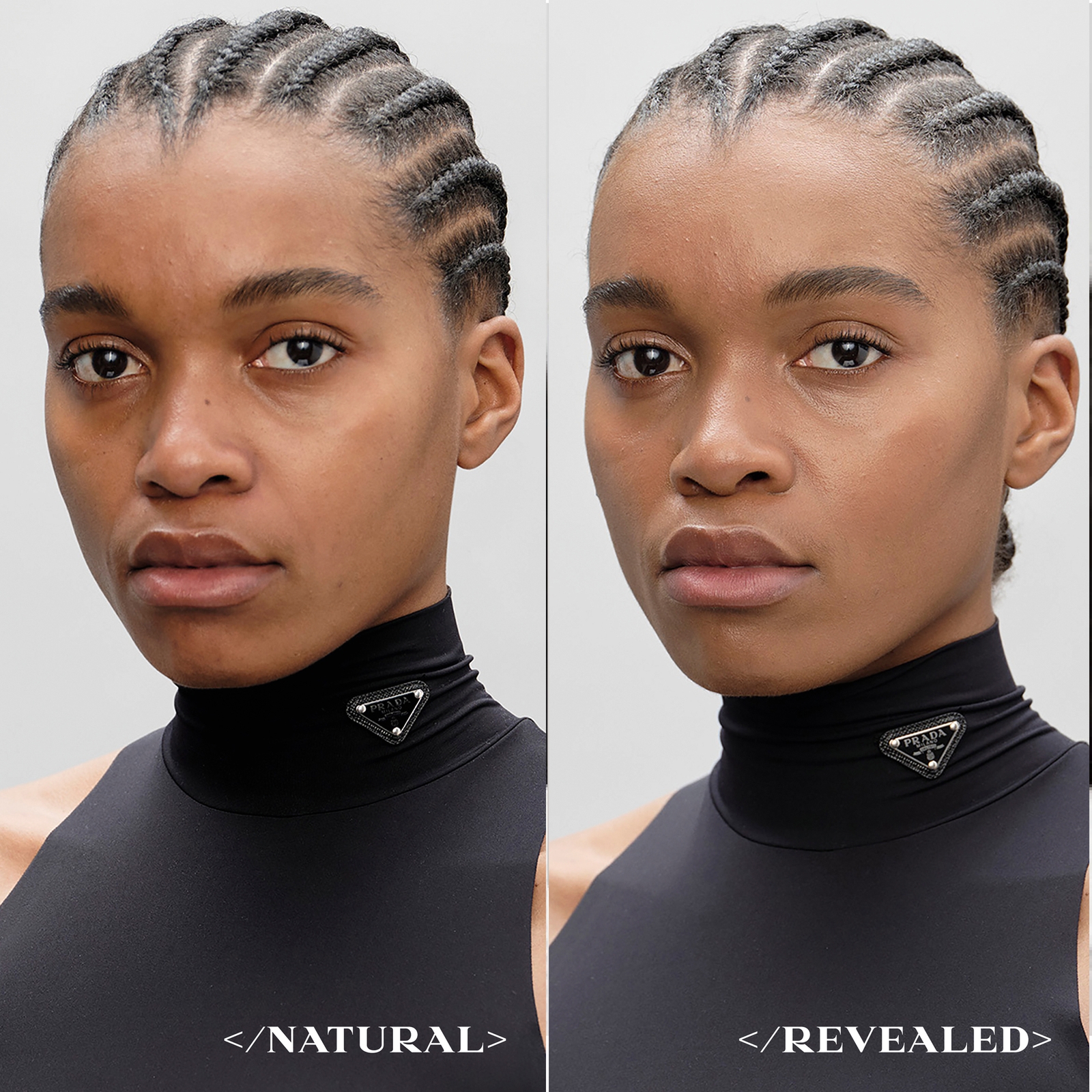 Thumbnail - Prada Reveal Skin Optimising Refillable Foundation 30ml (Various Shades) - DN85 - Dark Neutral