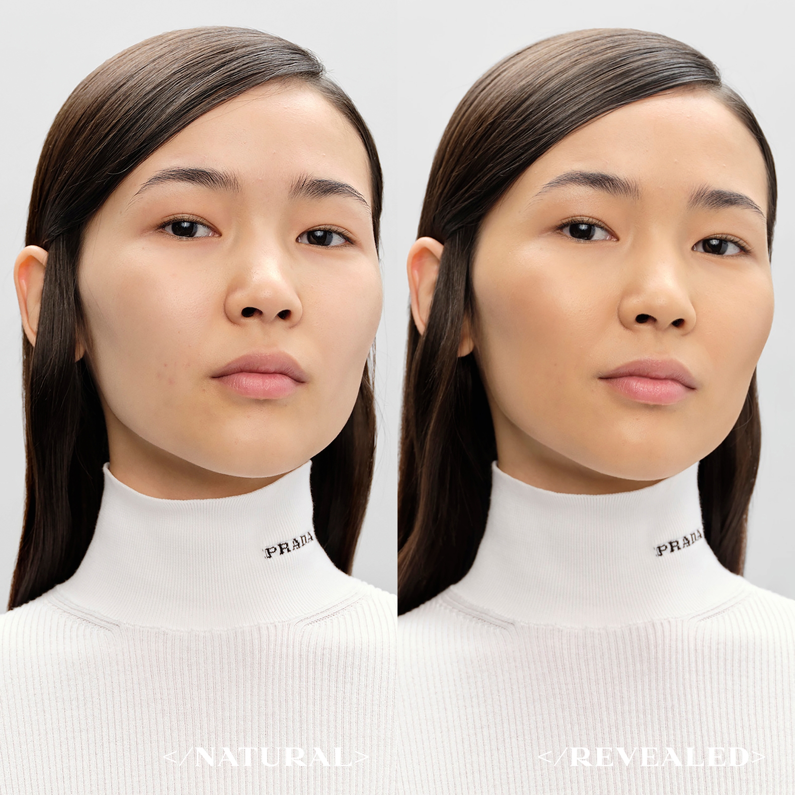 Thumbnail - Prada Reveal Skin Optimising Refillable Foundation 30ml (Various Shades) - MW50 - Medium Warm