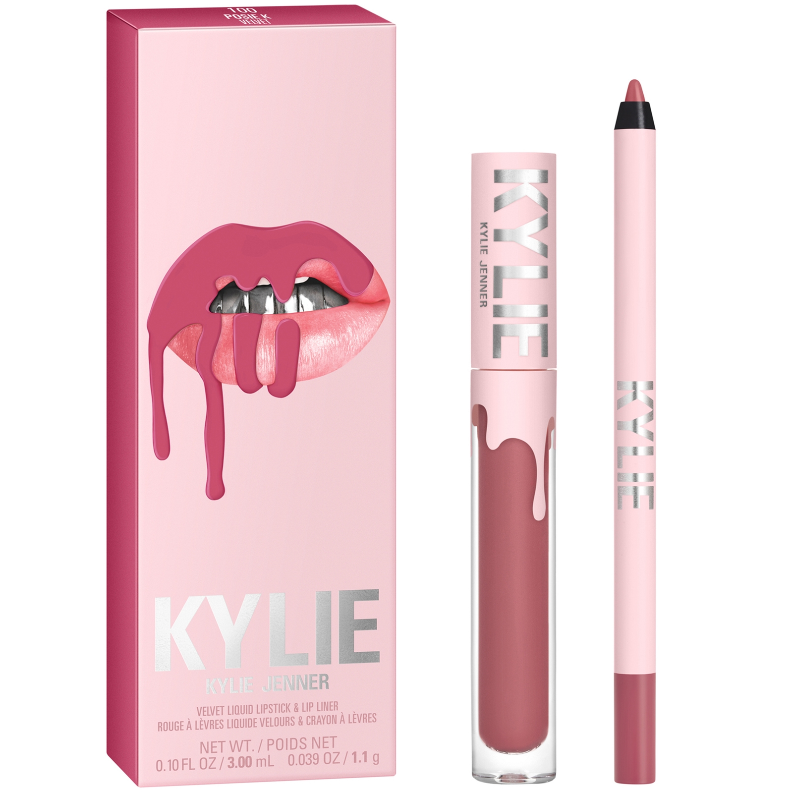 Kylie Cosmetics Velvet Lip Kit (various Shades) - 100 Posie K In 100 Posie K