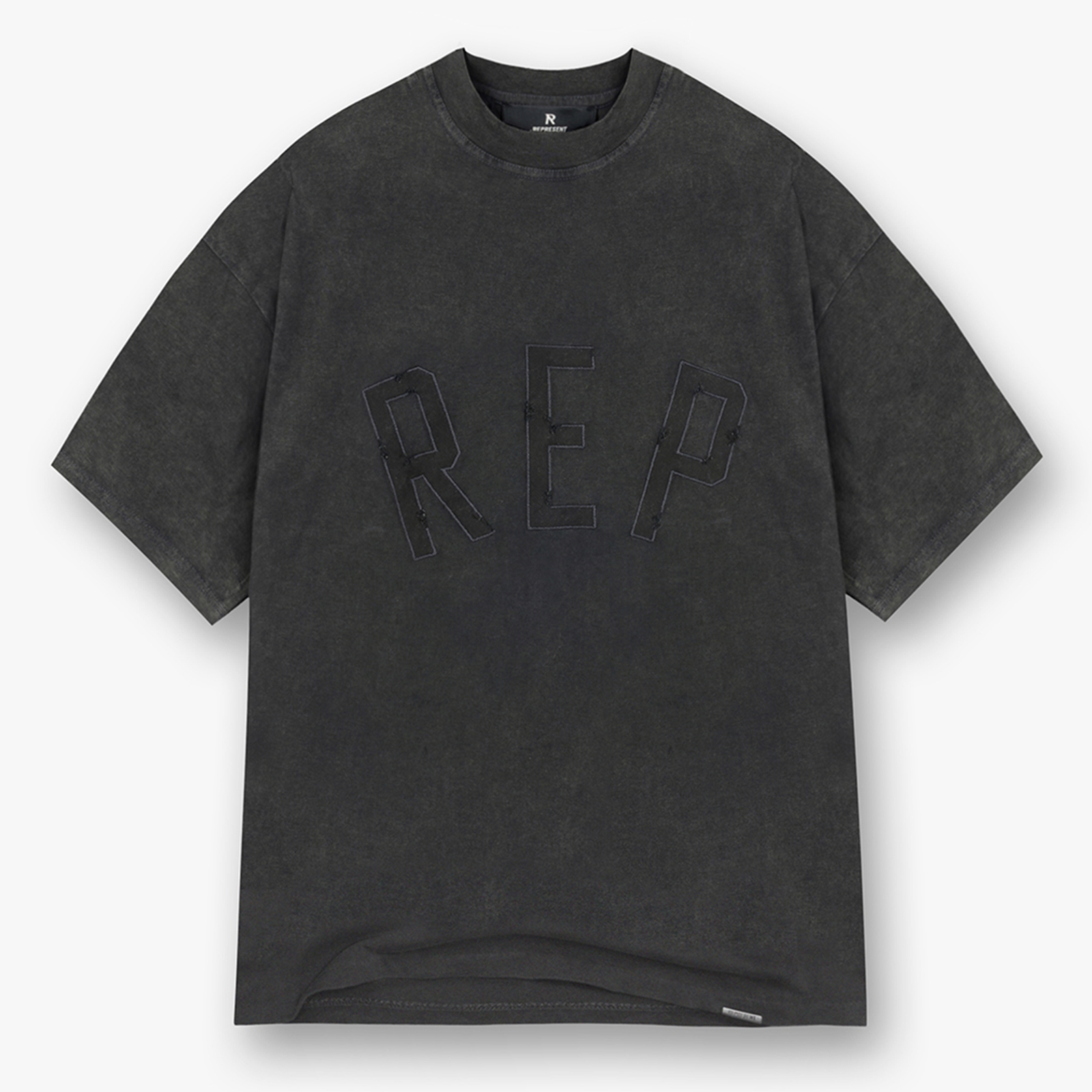 REPRESENT Rep Appliqué Cotton-Jersey T-Shirt - S