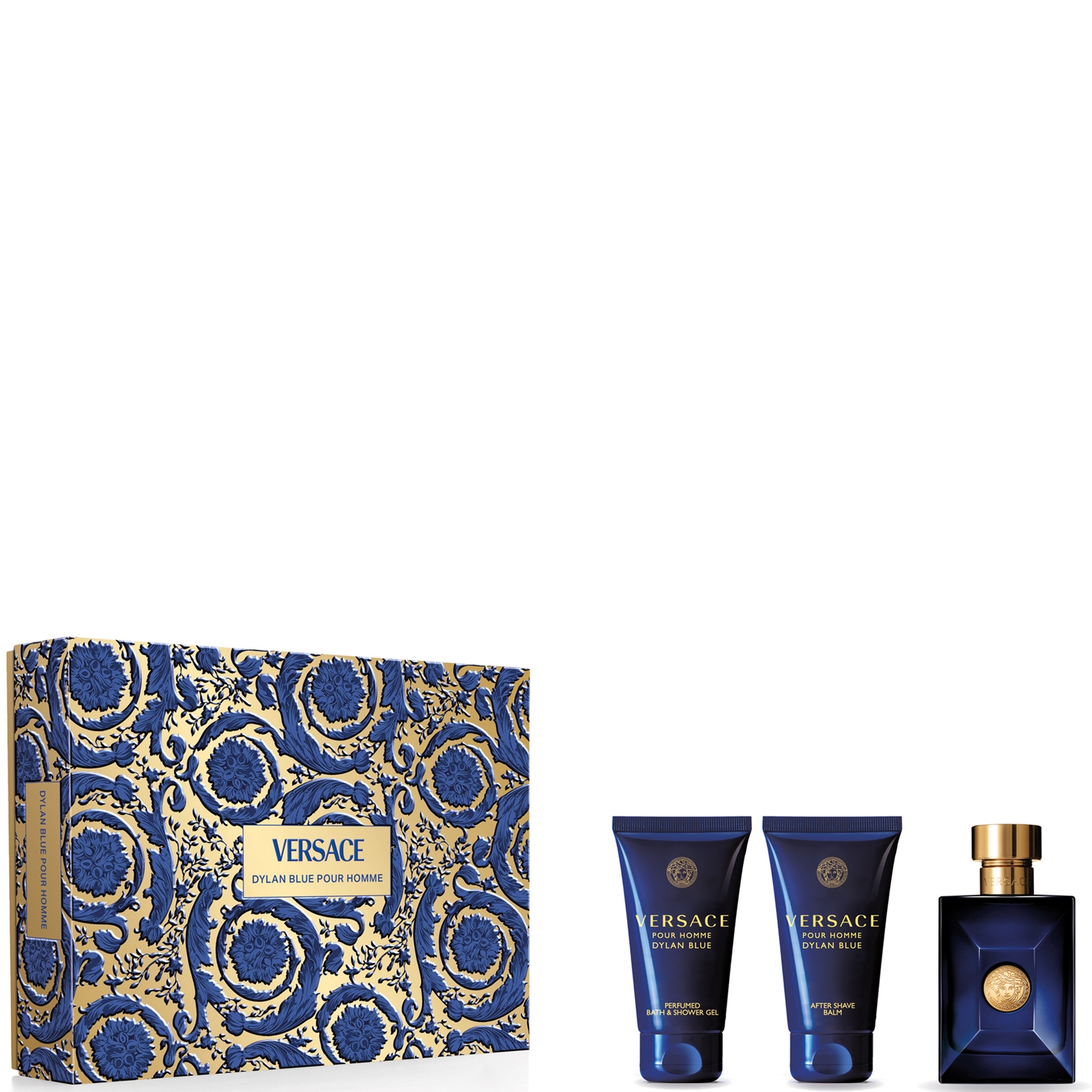 Shop Versace Dylan Blue Eau De Toilette 50ml Set (worth £83.25)