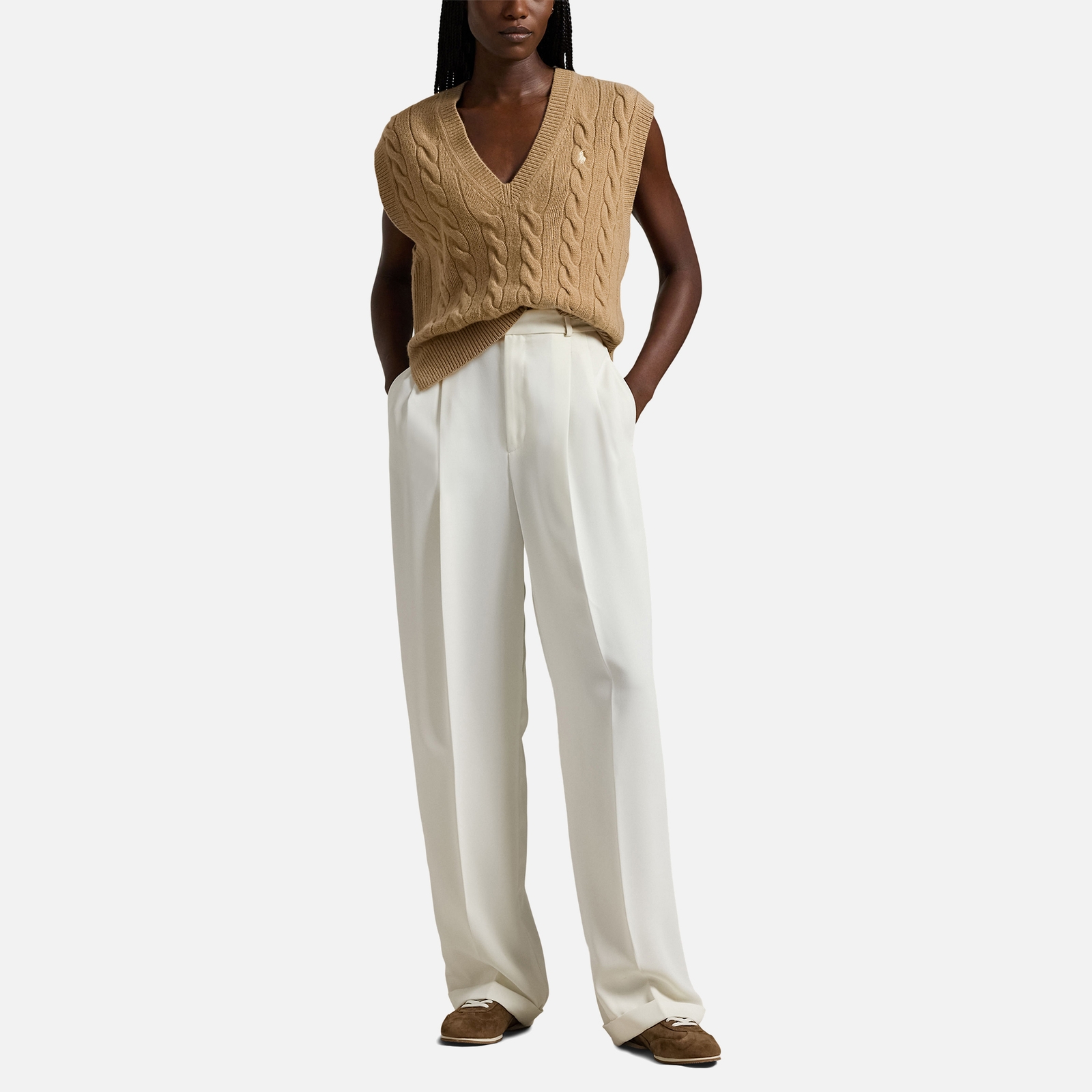 Polo Ralph Lauren Sleeveless Wool-Blend Jumper - XXL