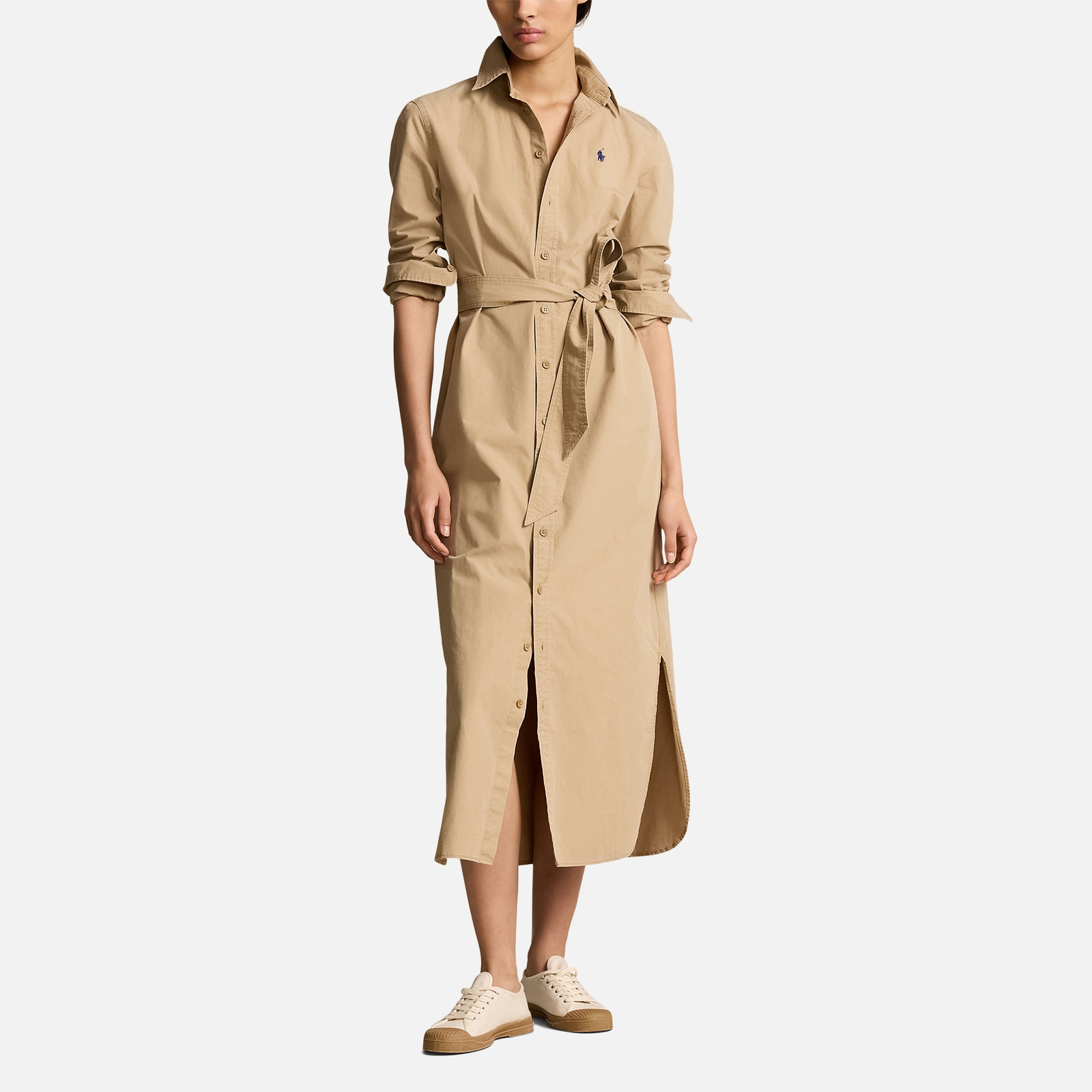 Polo Ralph Lauren Cotton-Gabardine Day Dress - UK 16
