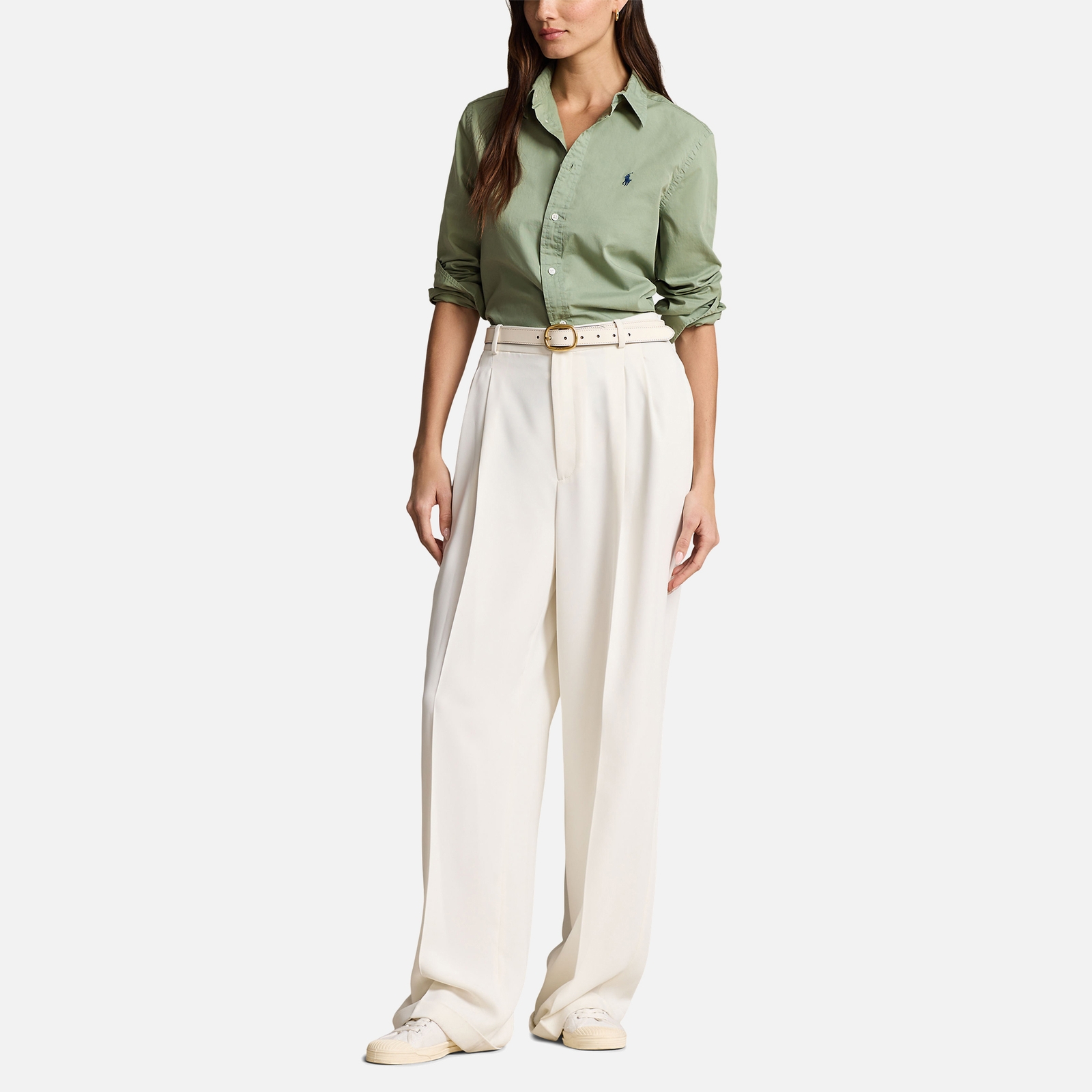 Polo Ralph Lauren Cotton-Poplin Shirt - L