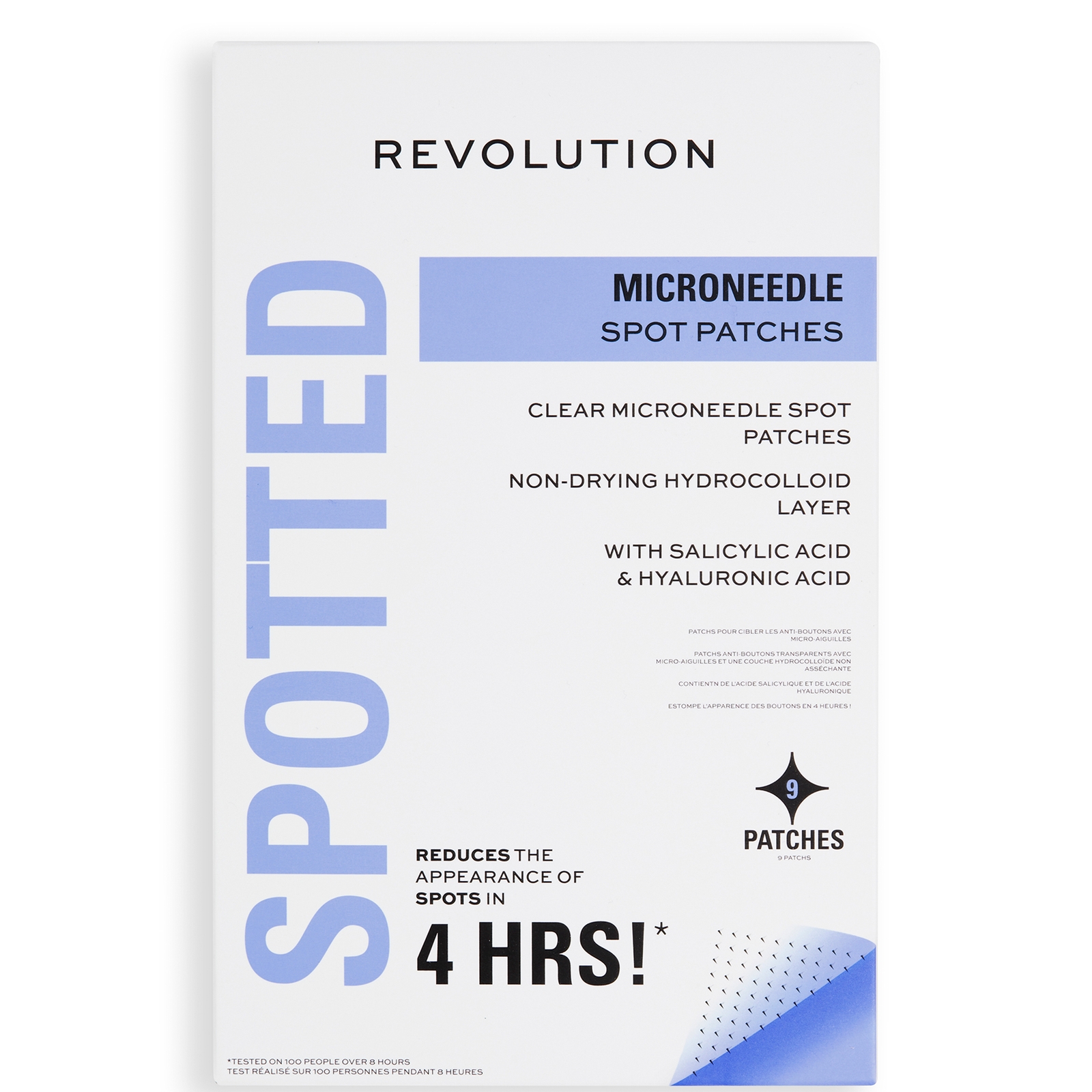 

Revolution Skin Microneedle Hydrocolloid Spot Patches 9 pack