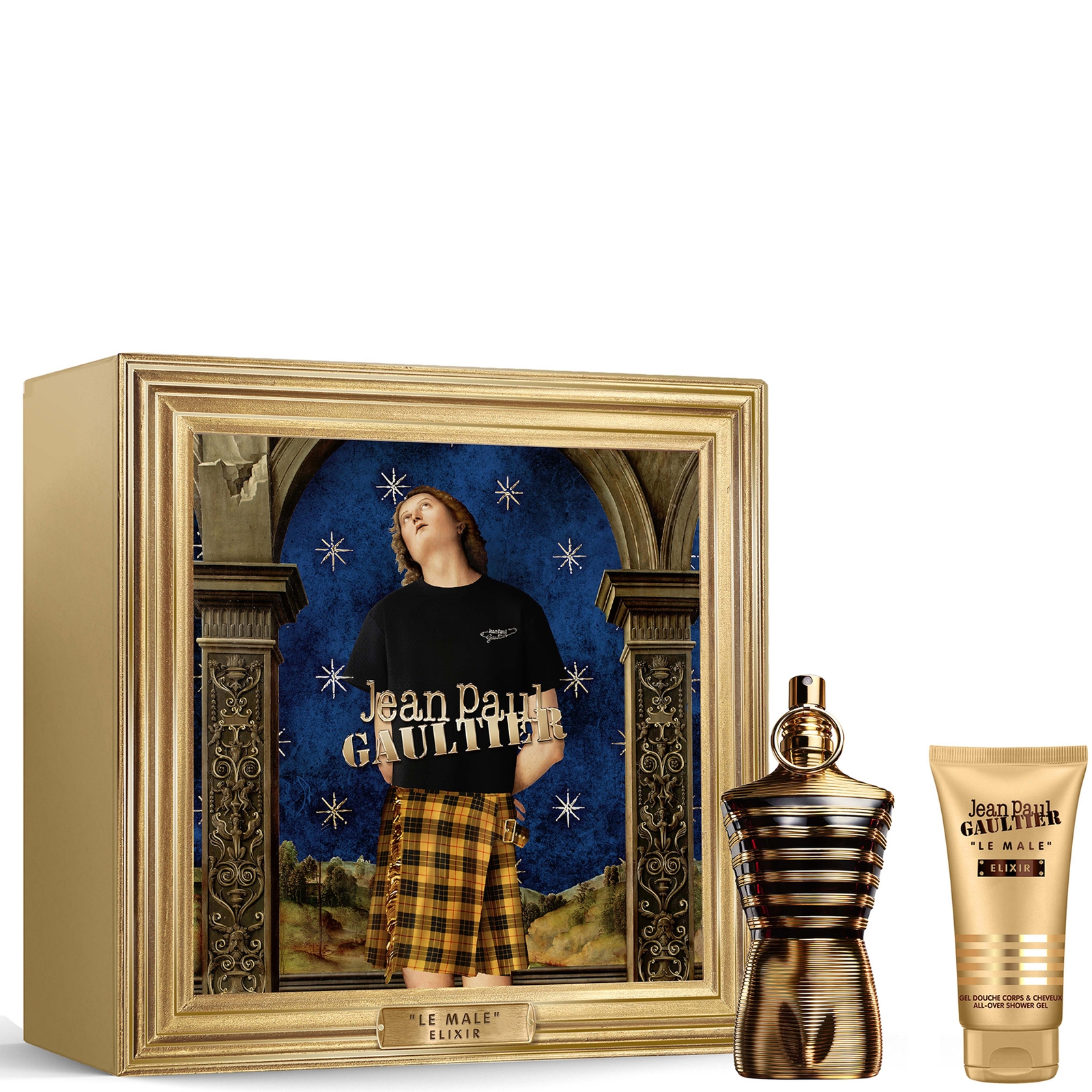 Jean Paul Gaultier Le Male Elixir Parfum 75ml Gift Set