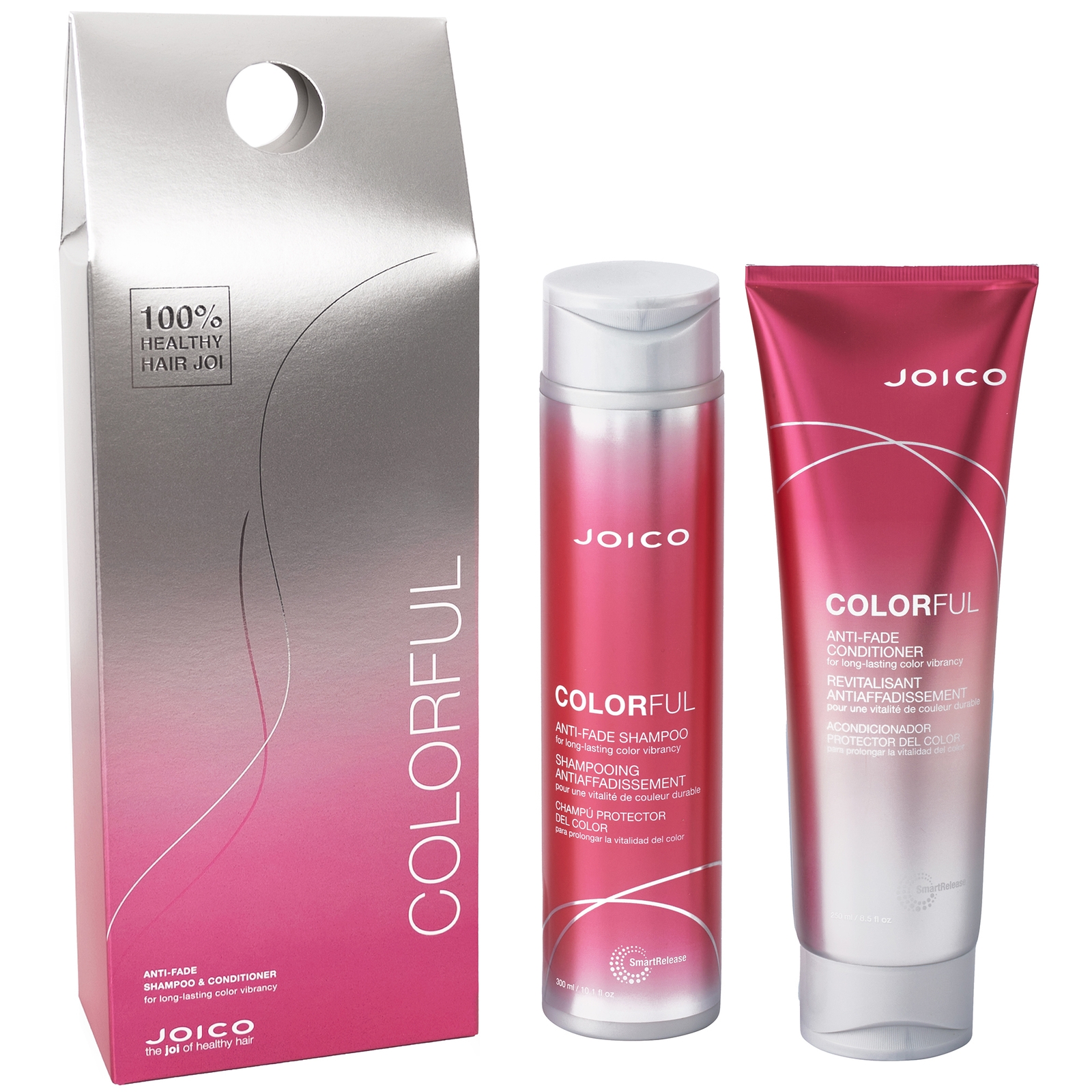 Shop Joico Colorful Anti-fade Healthy Hair Joi Gift Set - Shampoo And Conditioner (worth £41)