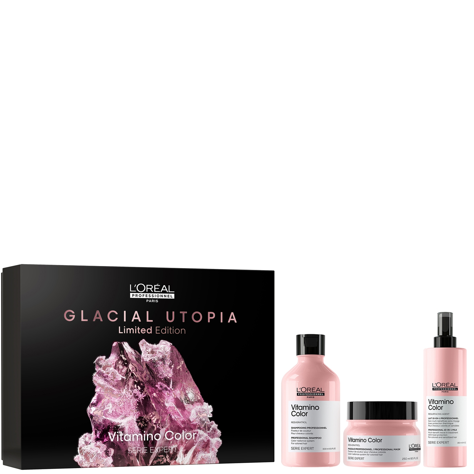 L'OREAL PROFESSIONNEL SERIE EXPERT VITAMINO COLOR TRIO GIFT SET FOR COLOUR RADIANCE & SHINE