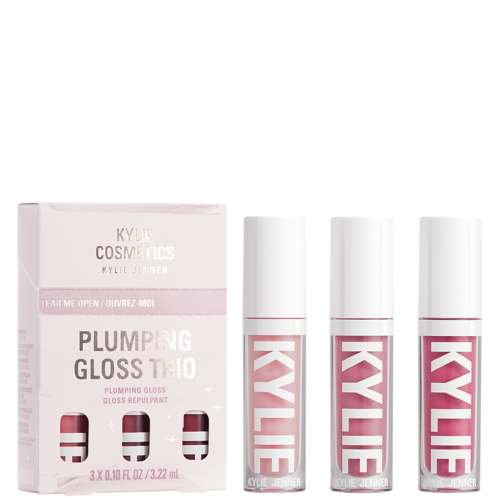 Kylie Cosmetics Exclusive Kylie Holiday Set - Plumping Lip Gloss Trio In White