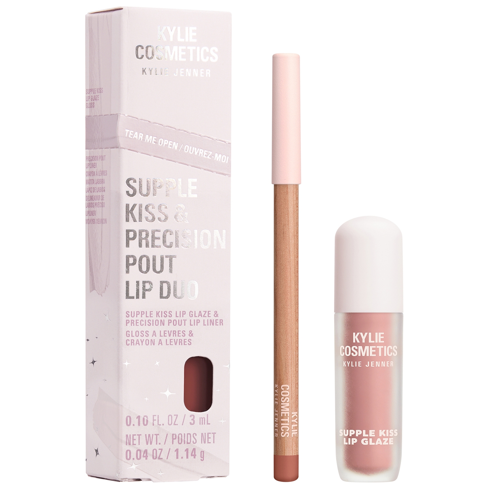 

Kylie Cosmetics Holiday Set Supple Lip Glaze + Precision Lip Liner