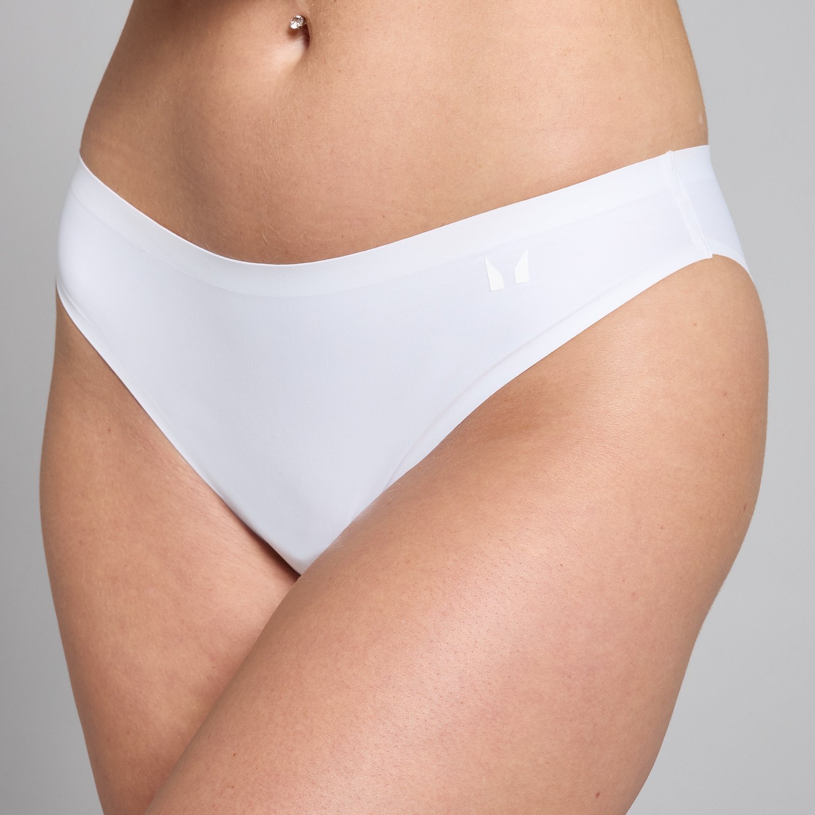 5059883451978 - Damen VPL-freier Bikinislip mit mittelhohem Bund (3er-Packung) – Weiß - M 5059883451978 - Damen VPL-freier Bikinislip mit mittelhohem Bund (3er-Packung) – Weiß - M