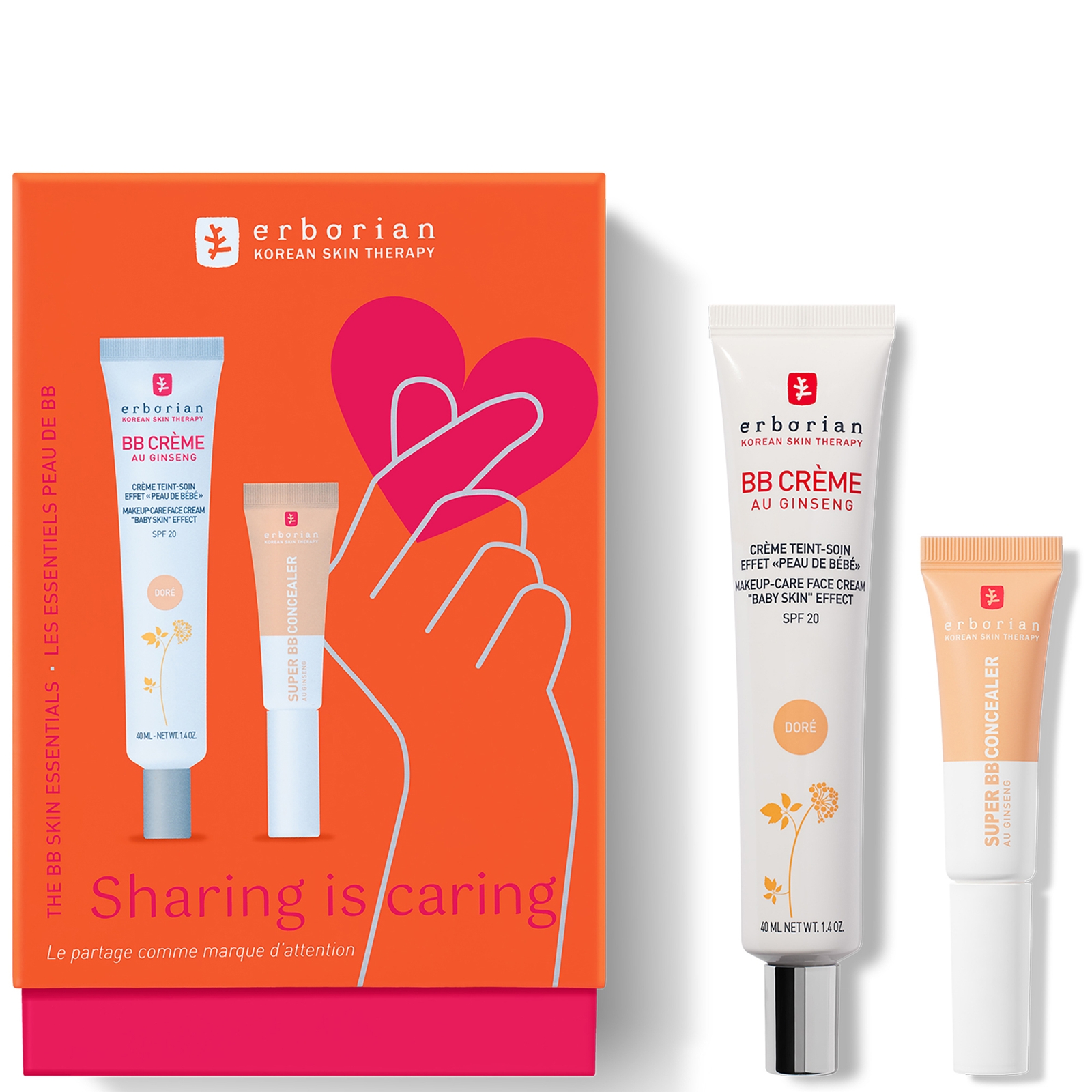 

Erborian Kit BB Cream x Super BB Concealer (Various Shades) - Dore