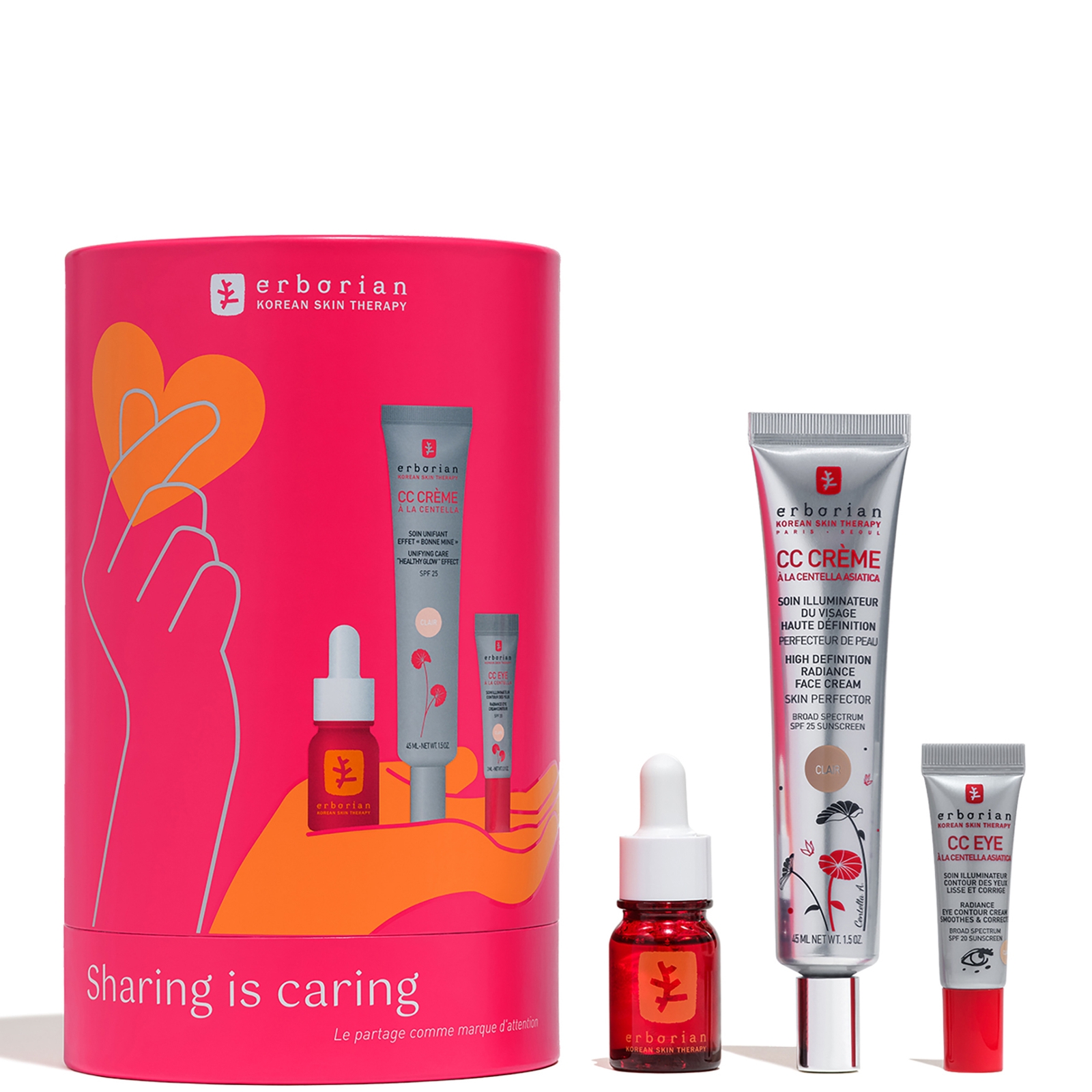 

Erborian Kit CC Cream and Skin Therapy (Various Shades) - Clair