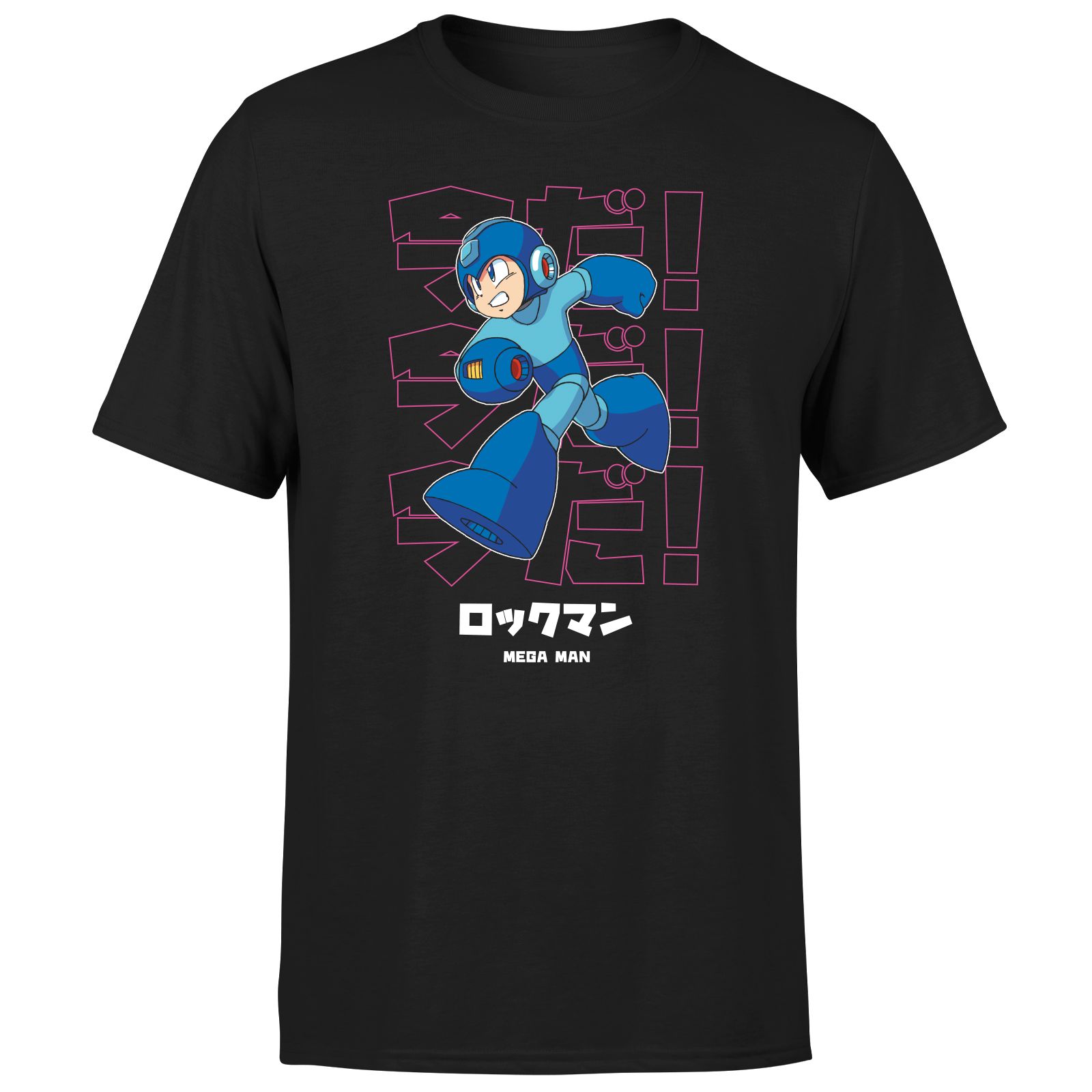 Mega Man Is Coming Unisex T-Shirt - Black - 3XL