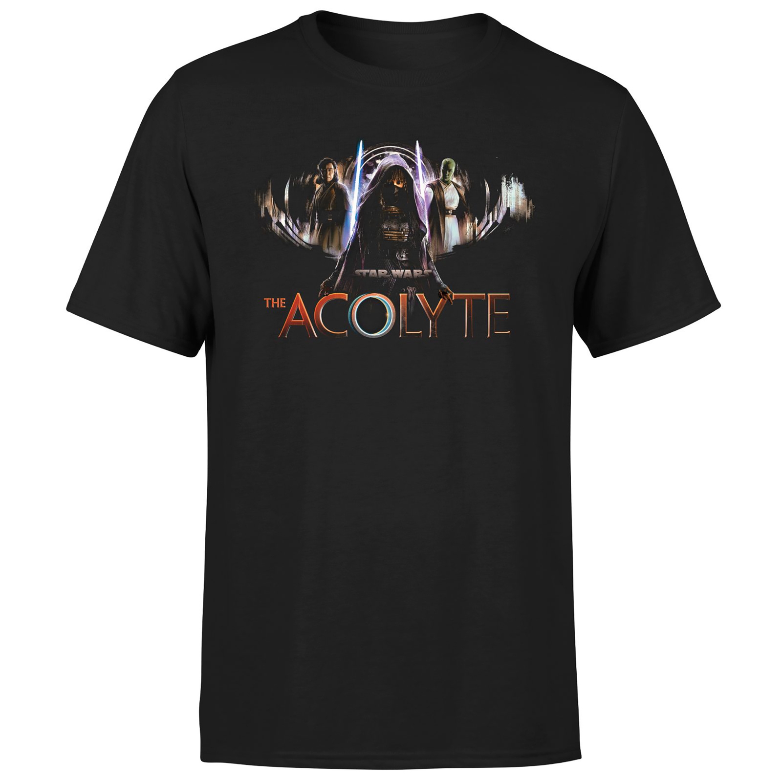 Star Wars Title Unisex T-Shirt - Black - 4XL