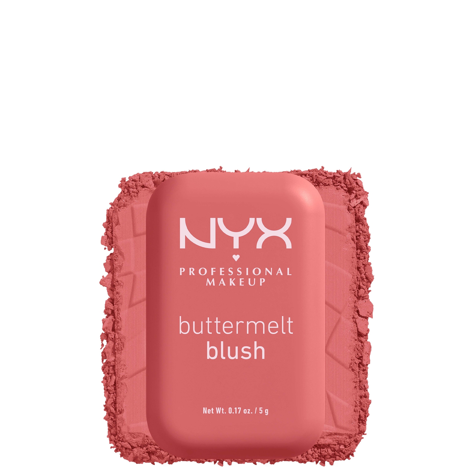 NYX Professional Makeup Buttermelt Powder Blush up to 12H Wear, Fade and Transfer Resistant (Various Shades) - Felling Butta