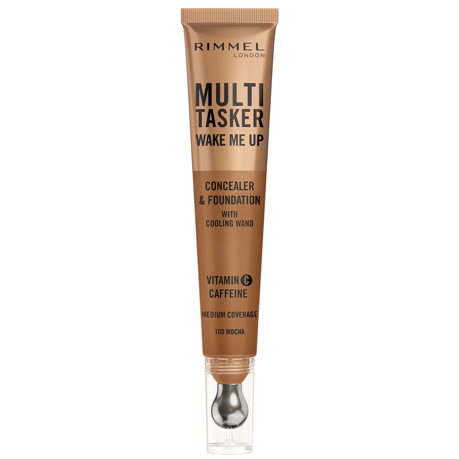 Image of Rimmel Multi-Tasker Wake Me Up fondotinta e correttore 20 ml (varie tonalità) - 100 Mocha051