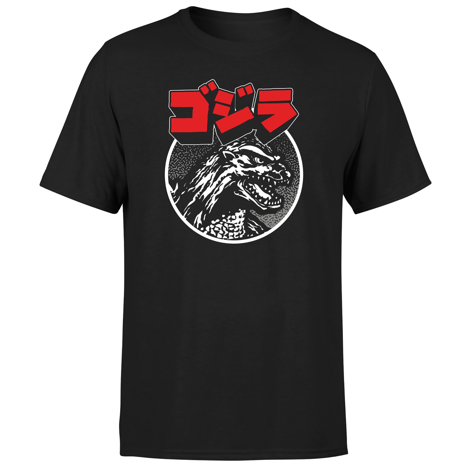 Godzilla Kanji Unisex T-Shirt - Black - S