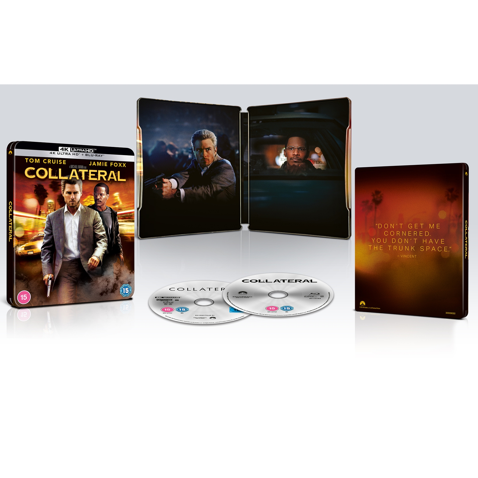 Collateral 4K Ultra HD SteelBook (Includes Blu-ray)